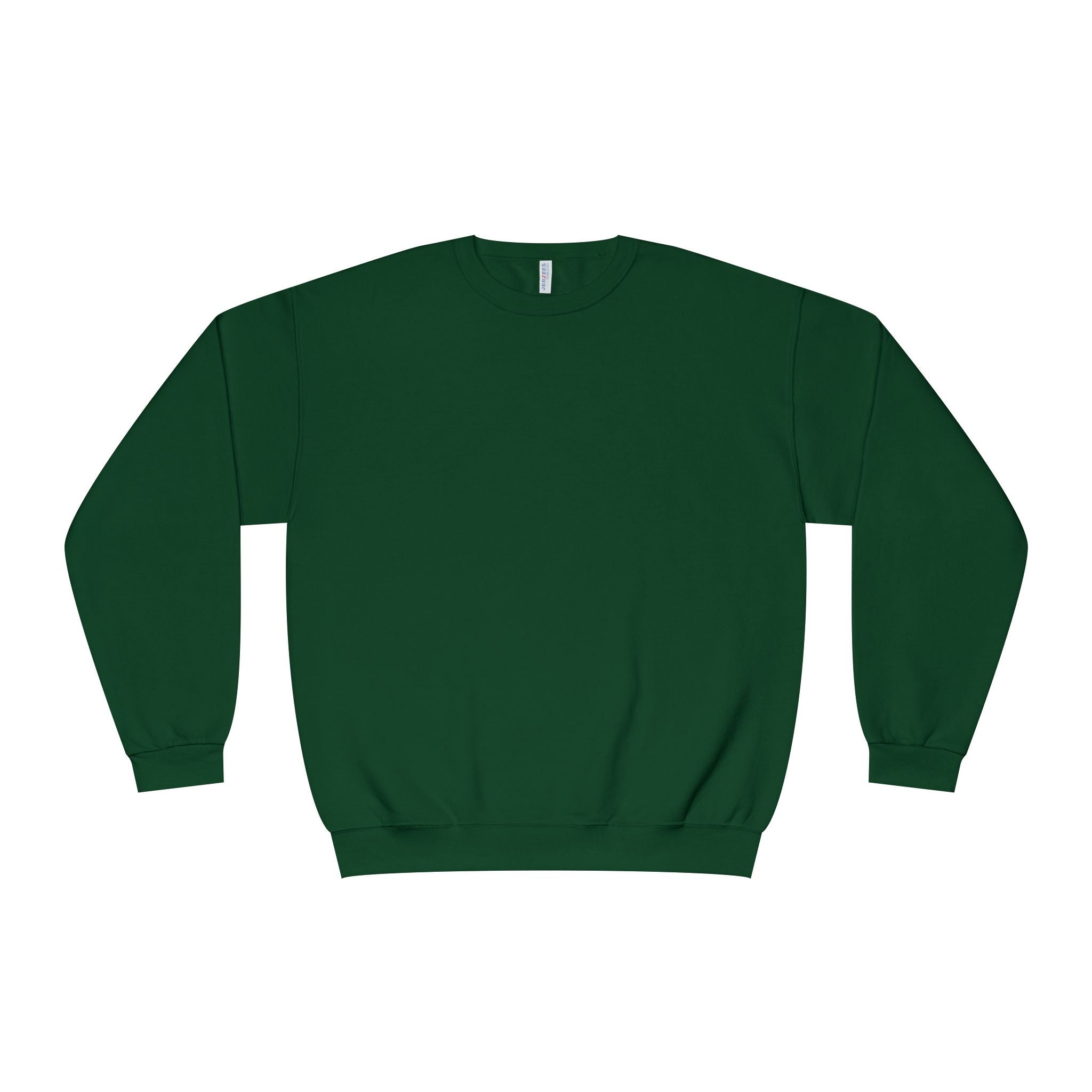Classic White Crewneck Sweatshirt — Unisex Pullover