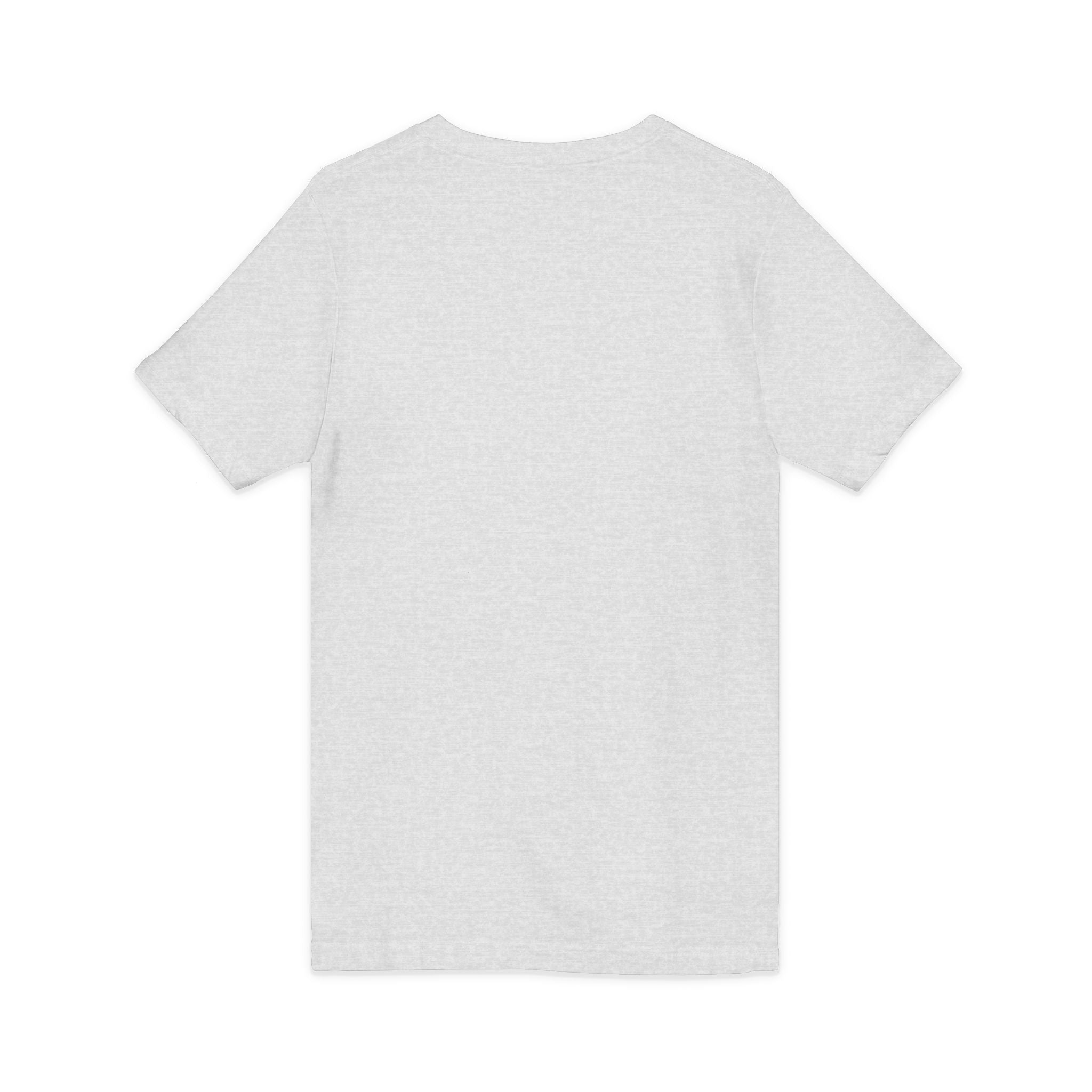 V-Neck Jersey Tee — Classic White Short Sleeve T-Shirt