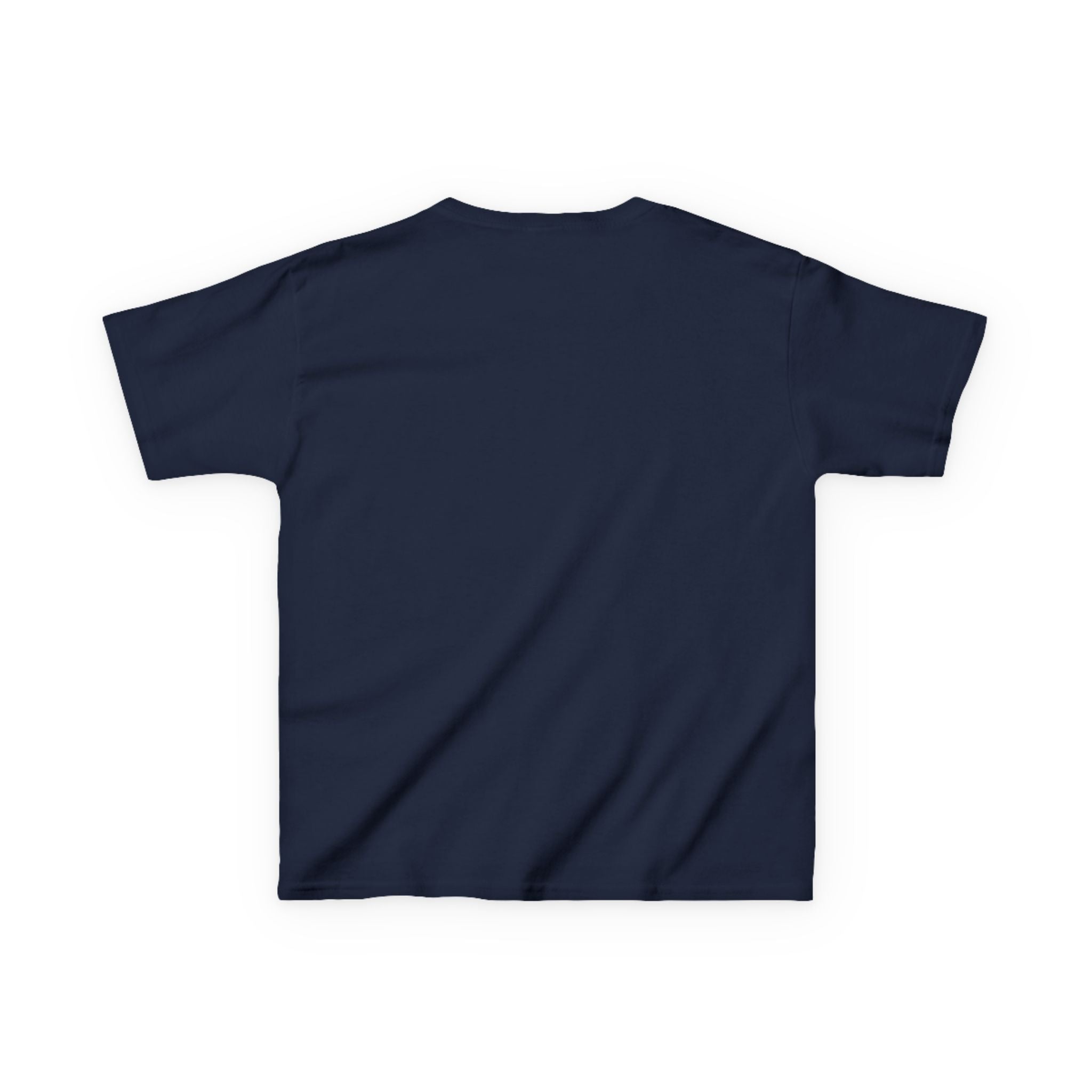 Kids T-Shirt — Plain White Heavy Cotton Tee for Boys & Girls