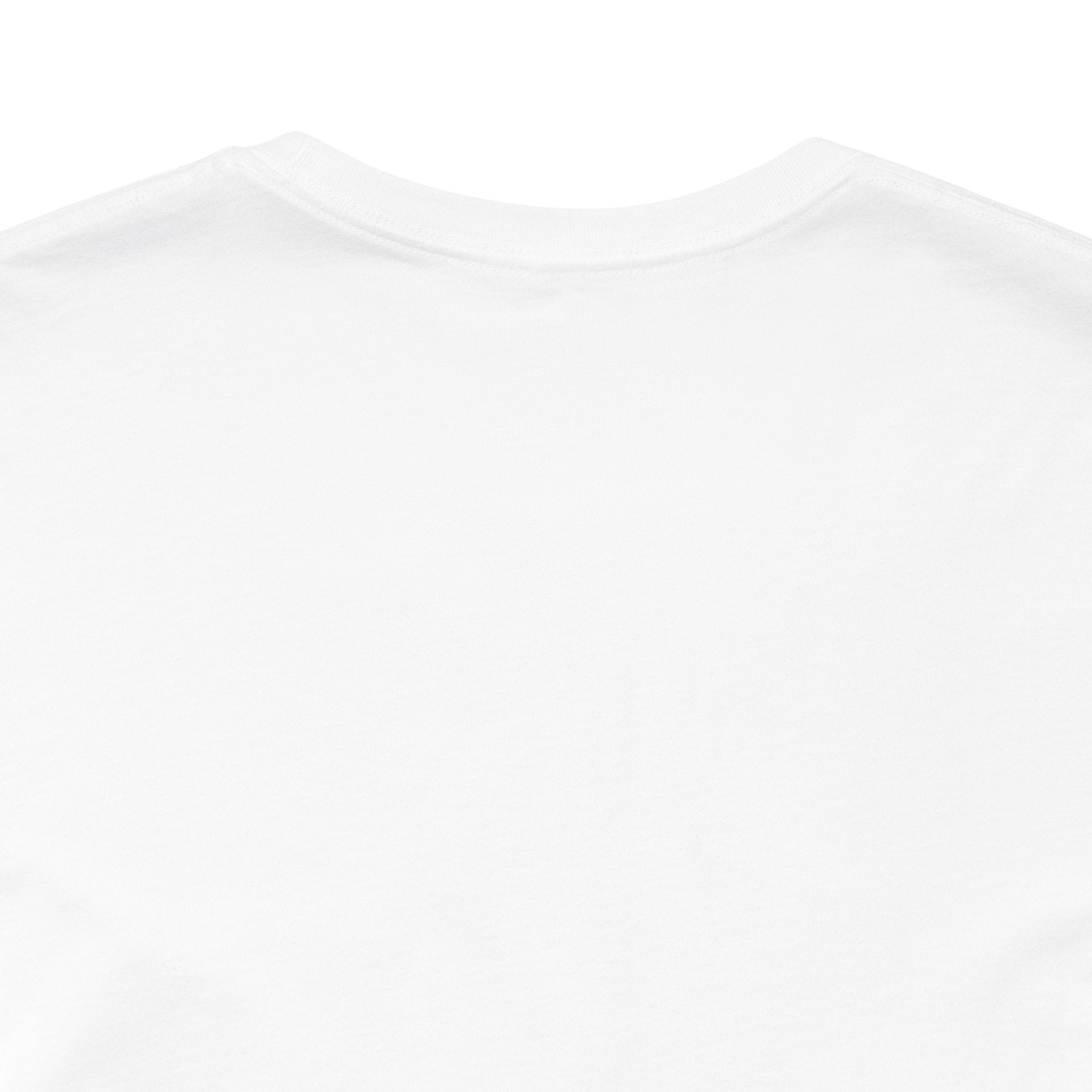 White Short Sleeve Tee — Minimal Classic Crewneck T-Shirt