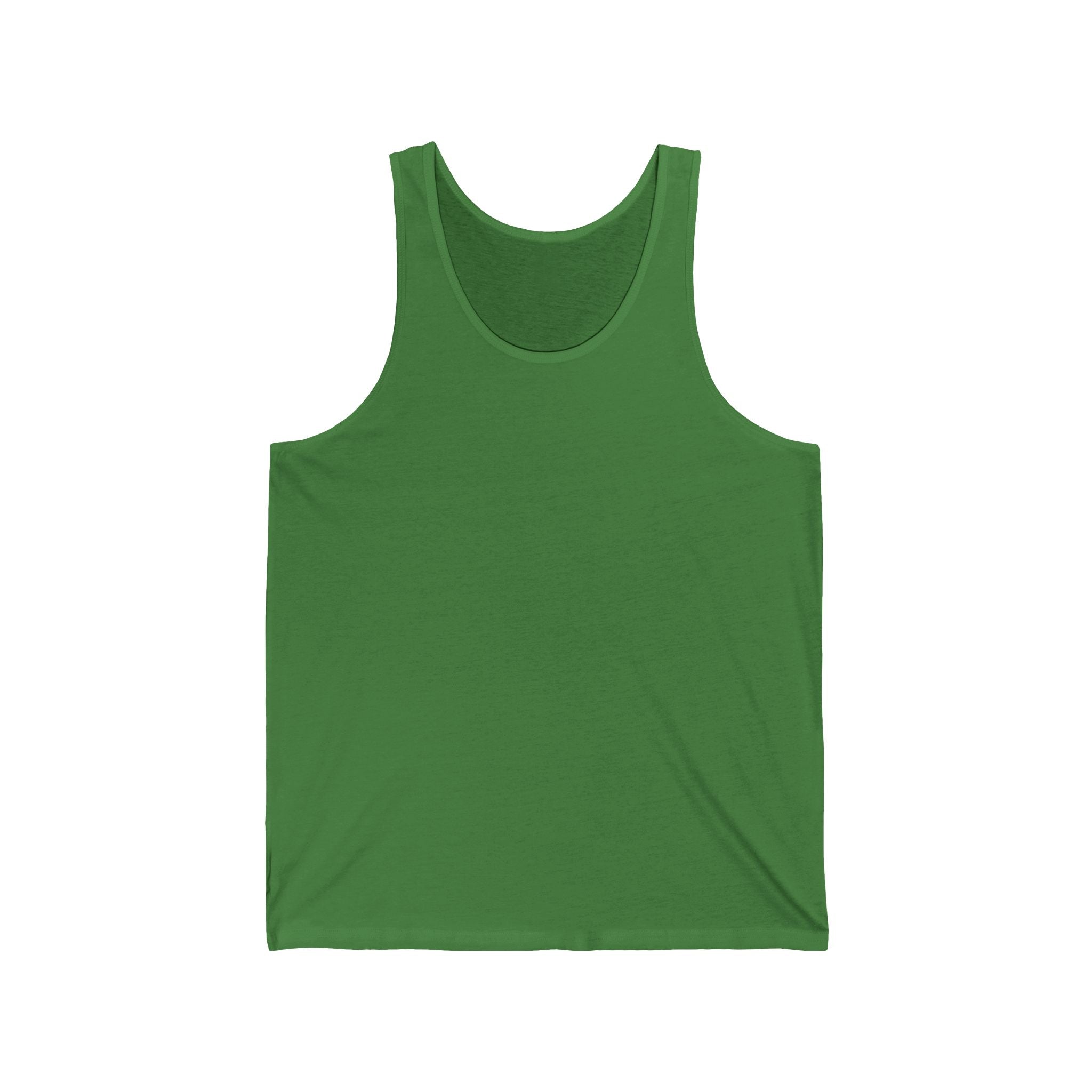Classic White Tank Top — Lightweight Unisex Jersey Tank
