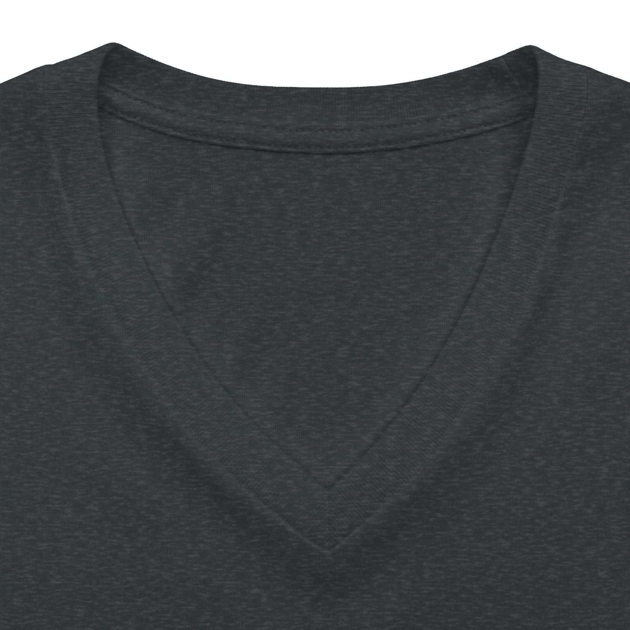 Women's Relaxed Heather CVC V-Neck Tee