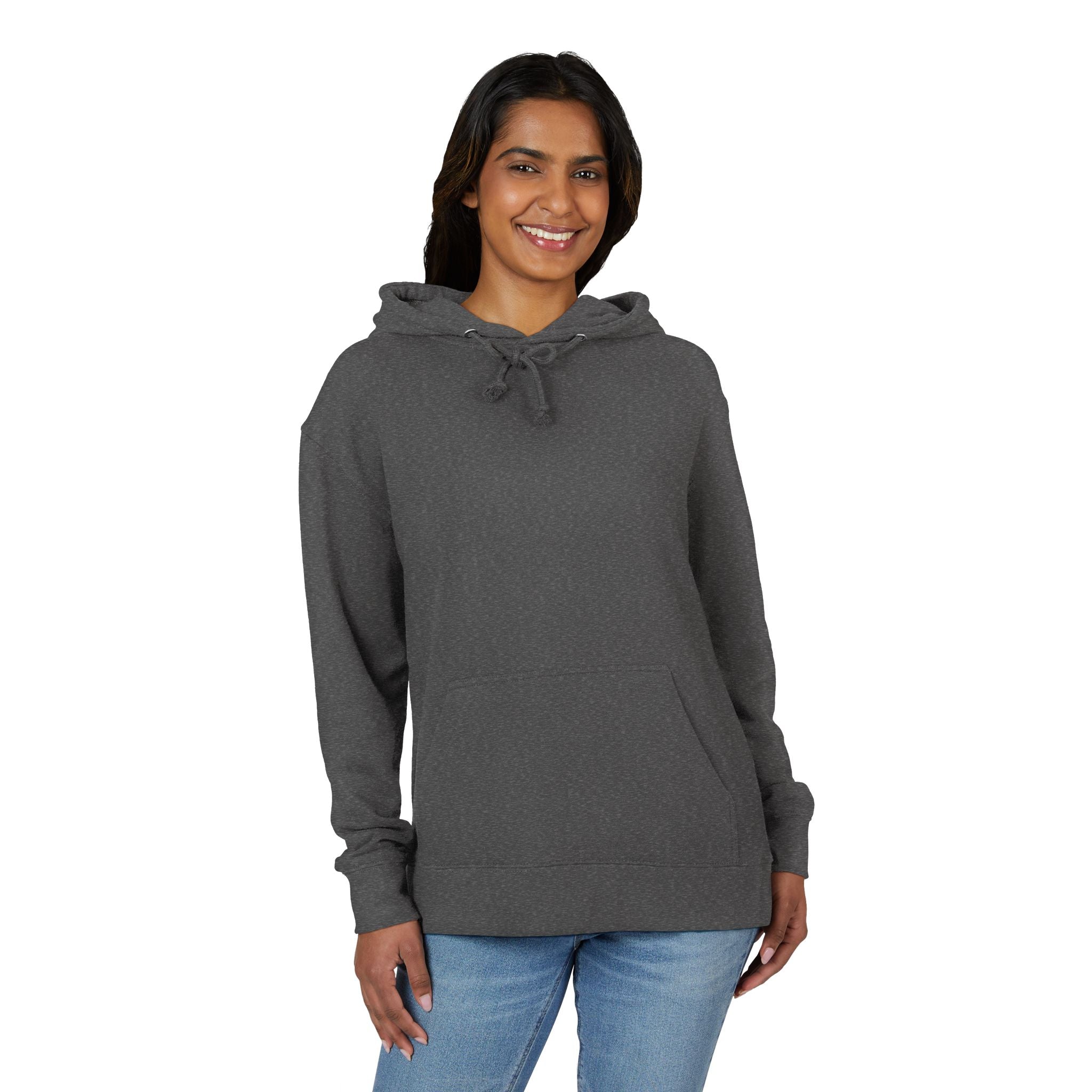Classic French Terry Hoodie — Lightweight Cozy Pullover
