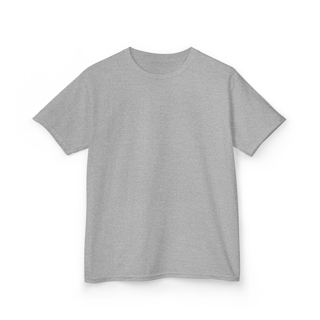 Kids T-Shirt — Plain White Heavy Cotton Tee for Boys & Girls