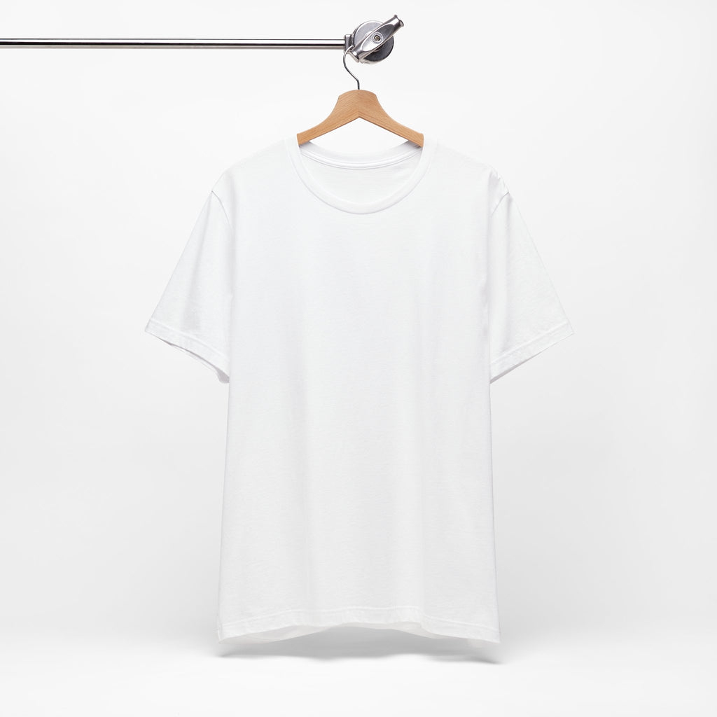 Classic White Tee — Unisex Jersey Short Sleeve T-Shirt