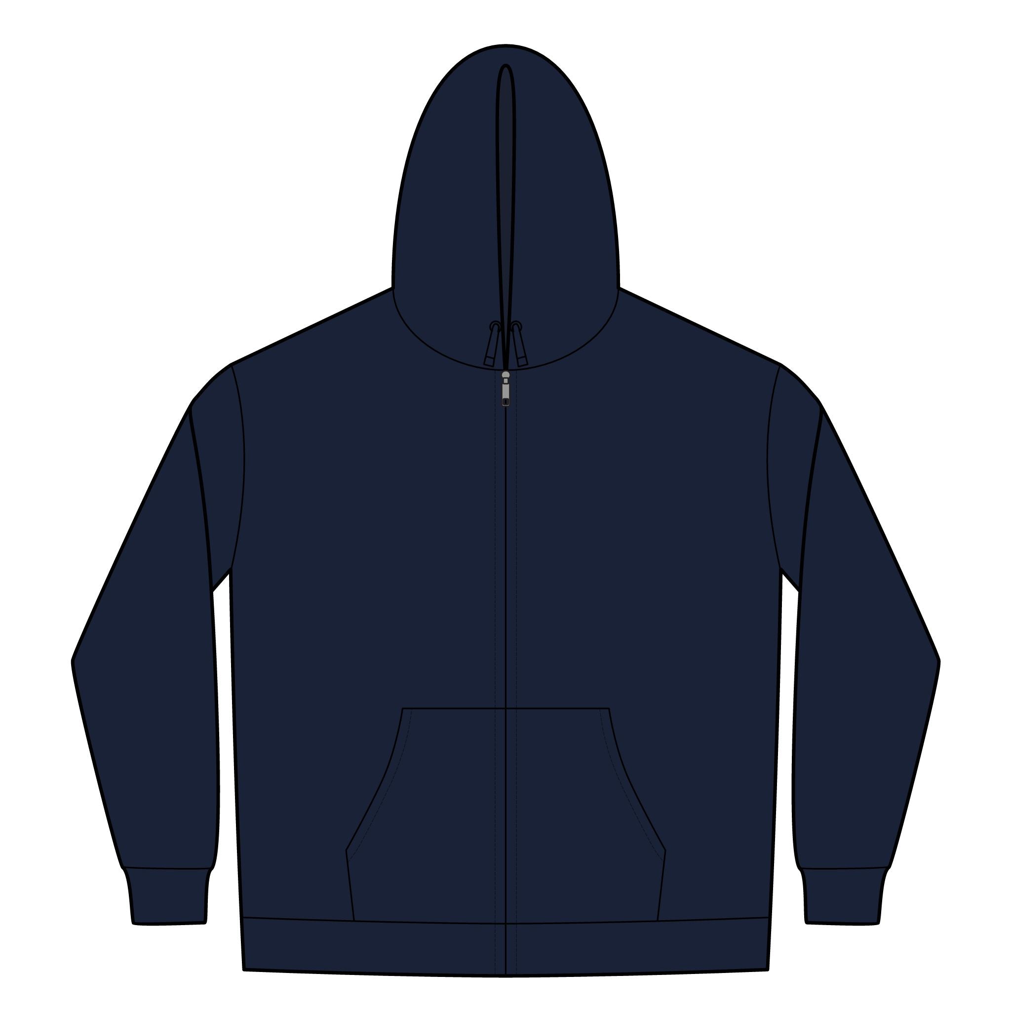 Heavyweight Sherpa-Lined Hooded Fleece Jacket
