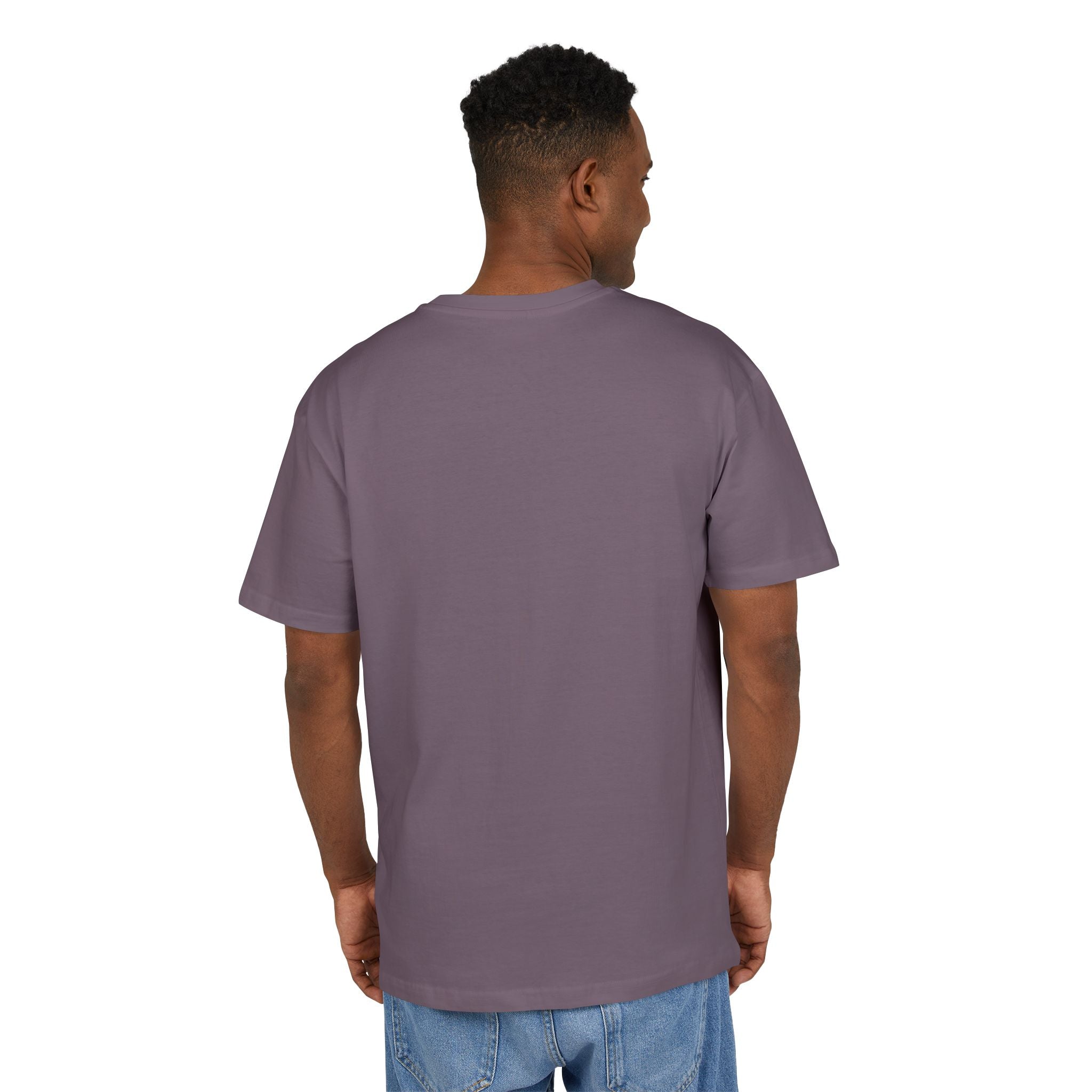Oversized White Tee — Minimal Blank Heavy Cotton Oversize Shirt