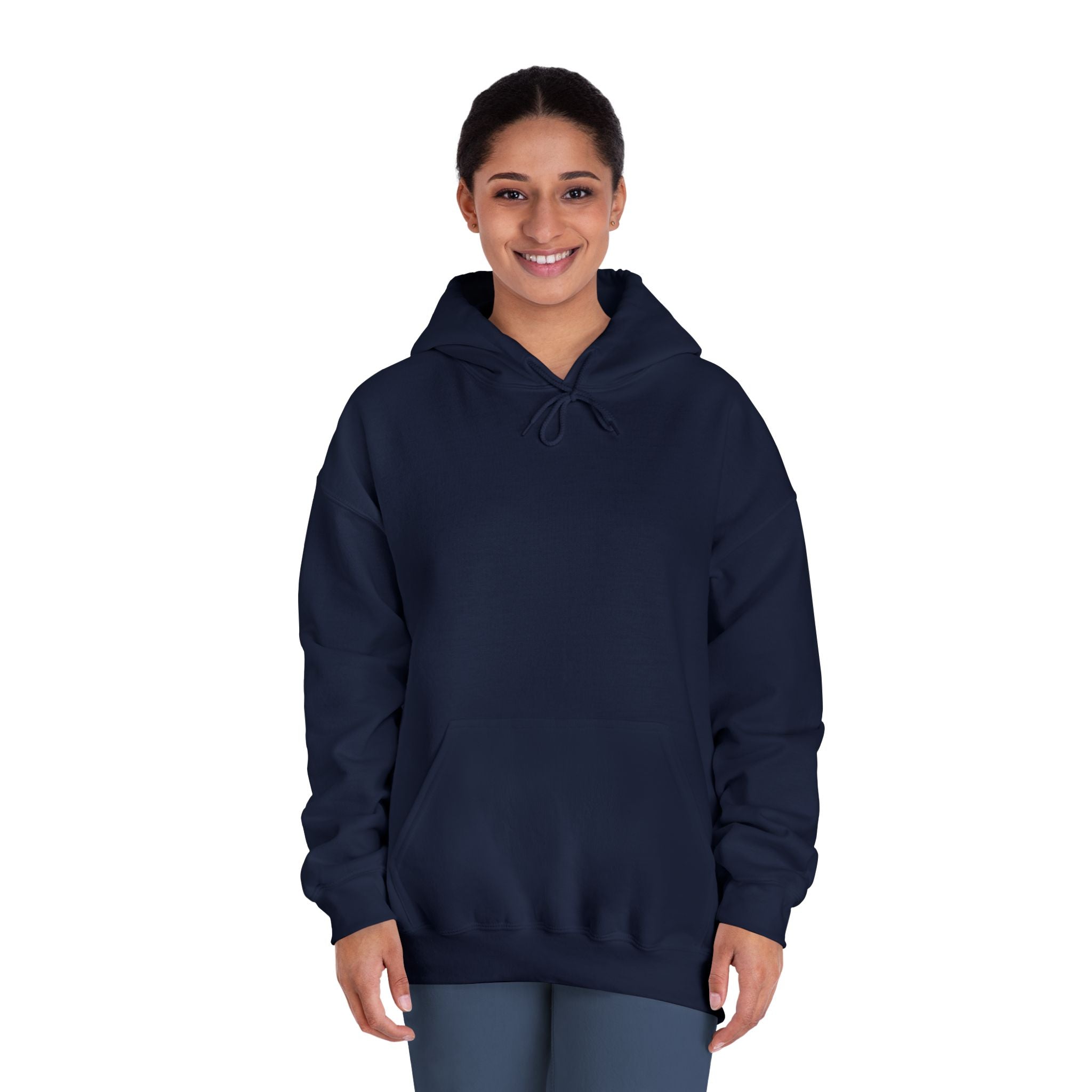 Blank White Hooded Sweatshirt