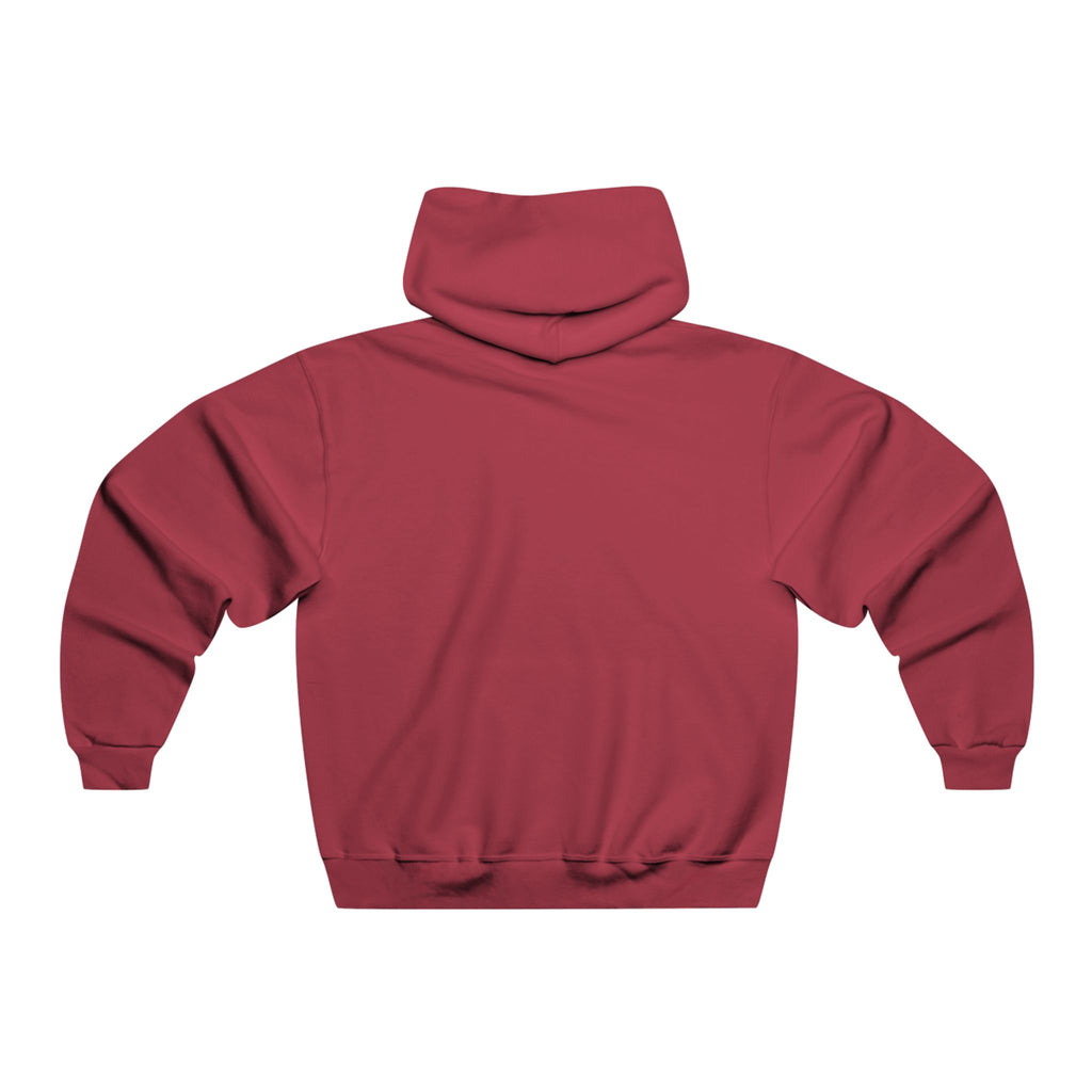 Blank White Hoodie — Men's Classic Pullover Hooded Sweatshirt
