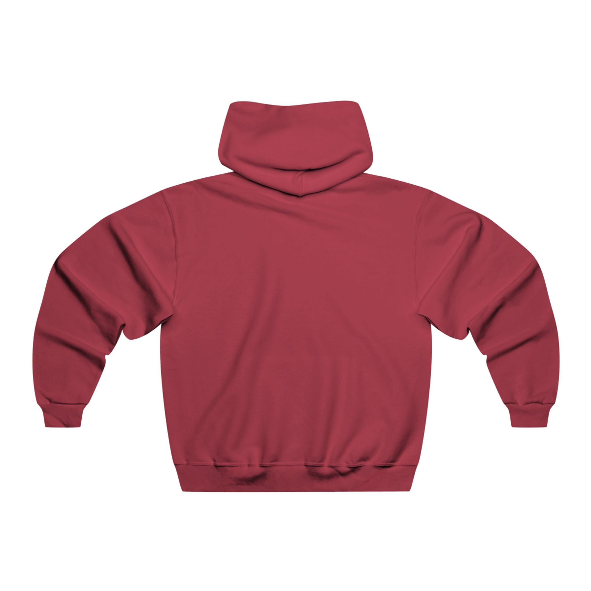Blank White Hoodie — Men's Classic Pullover Hooded Sweatshirt