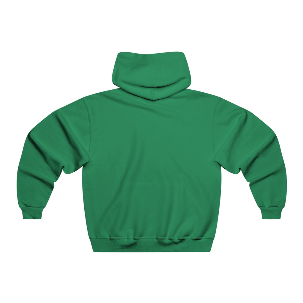 Blank White Hoodie — Men's Classic Pullover Hooded Sweatshirt