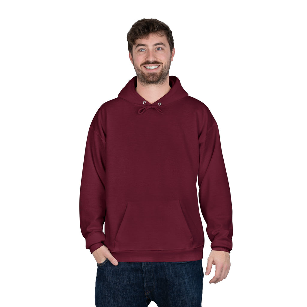 Eco-Friendly White Pullover Hoodie