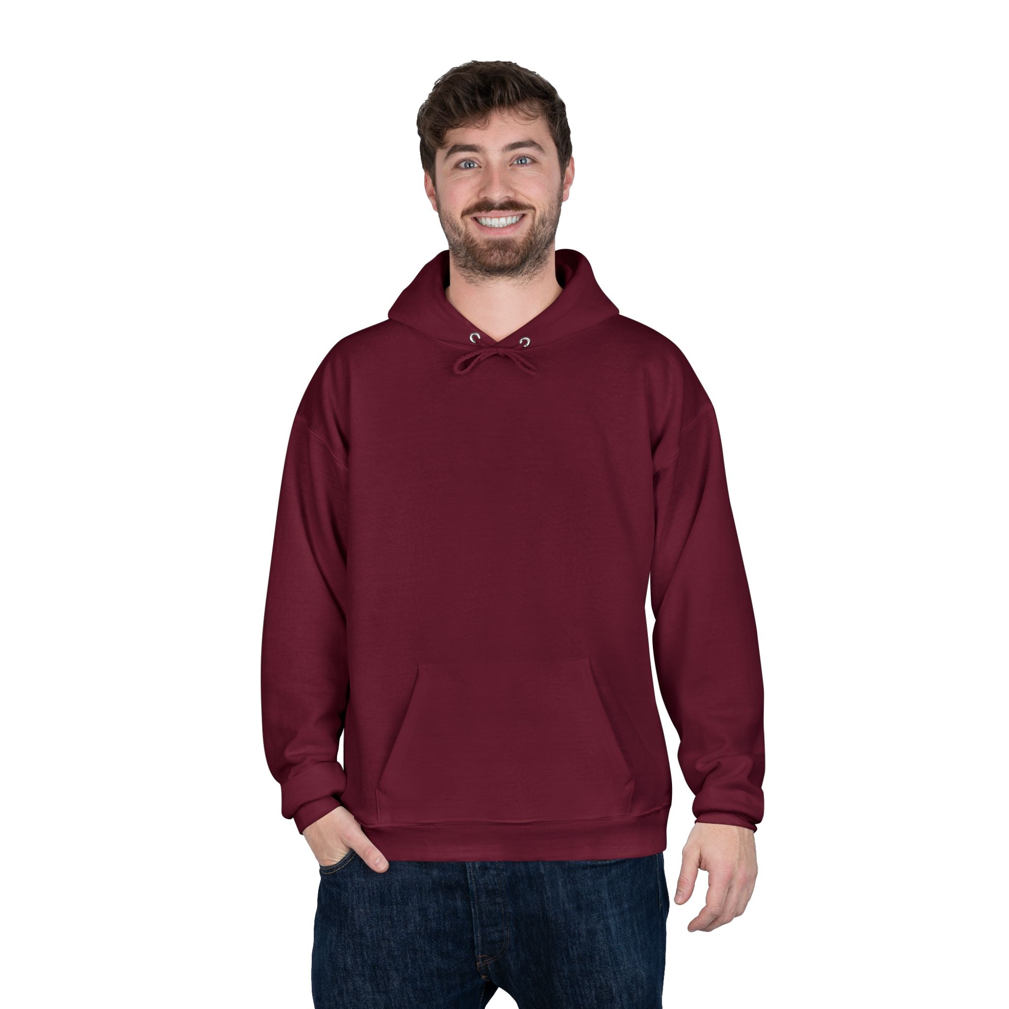 Eco-Friendly White Pullover Hoodie