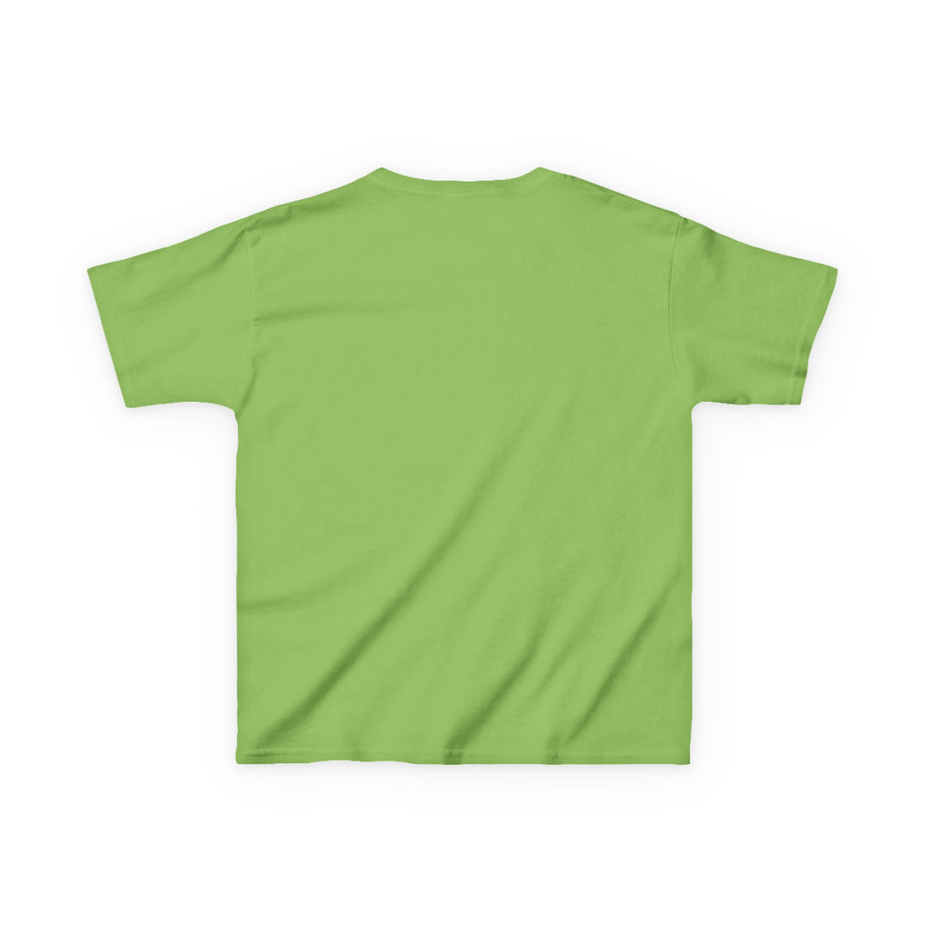 Kids T-Shirt — Plain White Heavy Cotton Tee for Boys & Girls