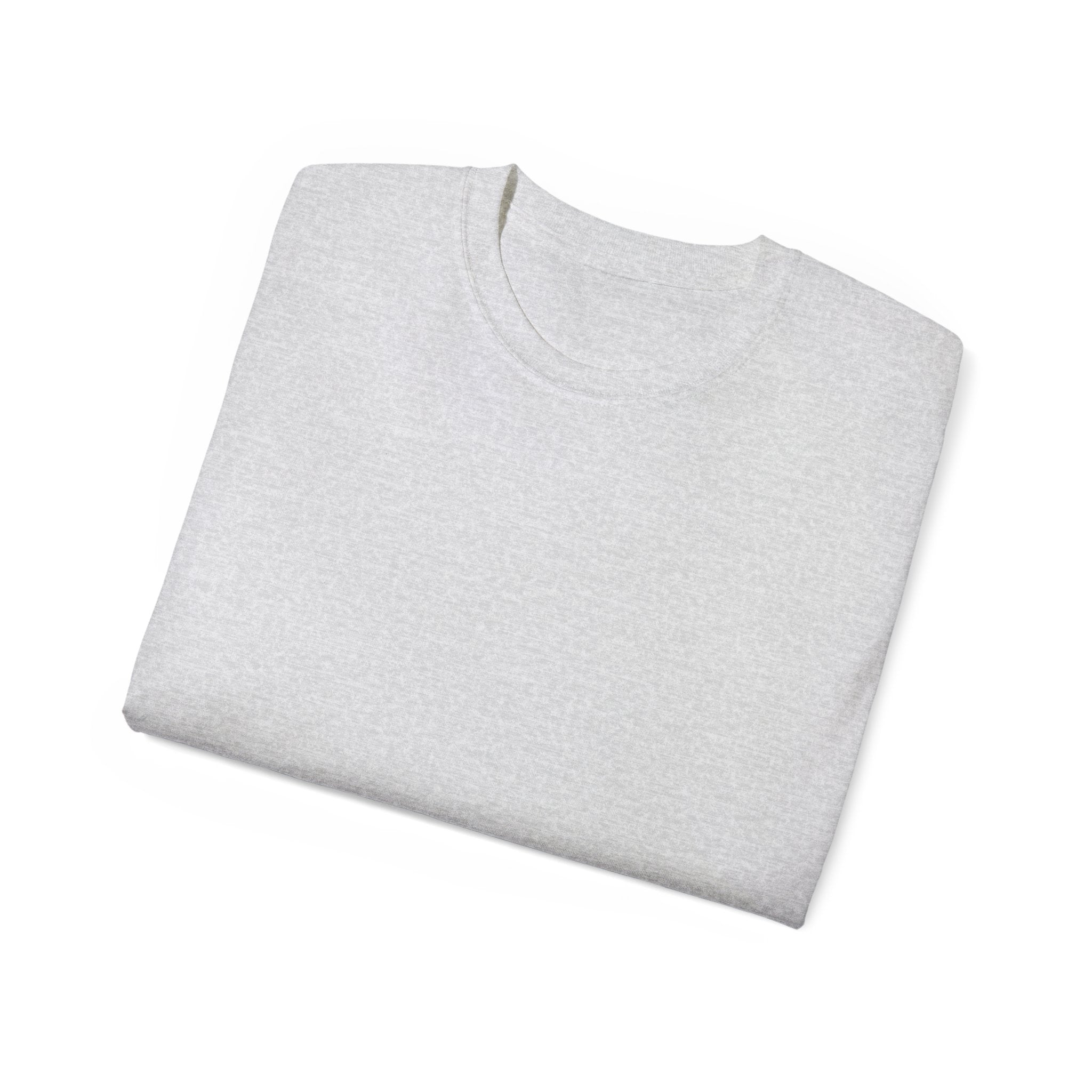 Classic White Cotton Tee - Plain Crewneck Shirt