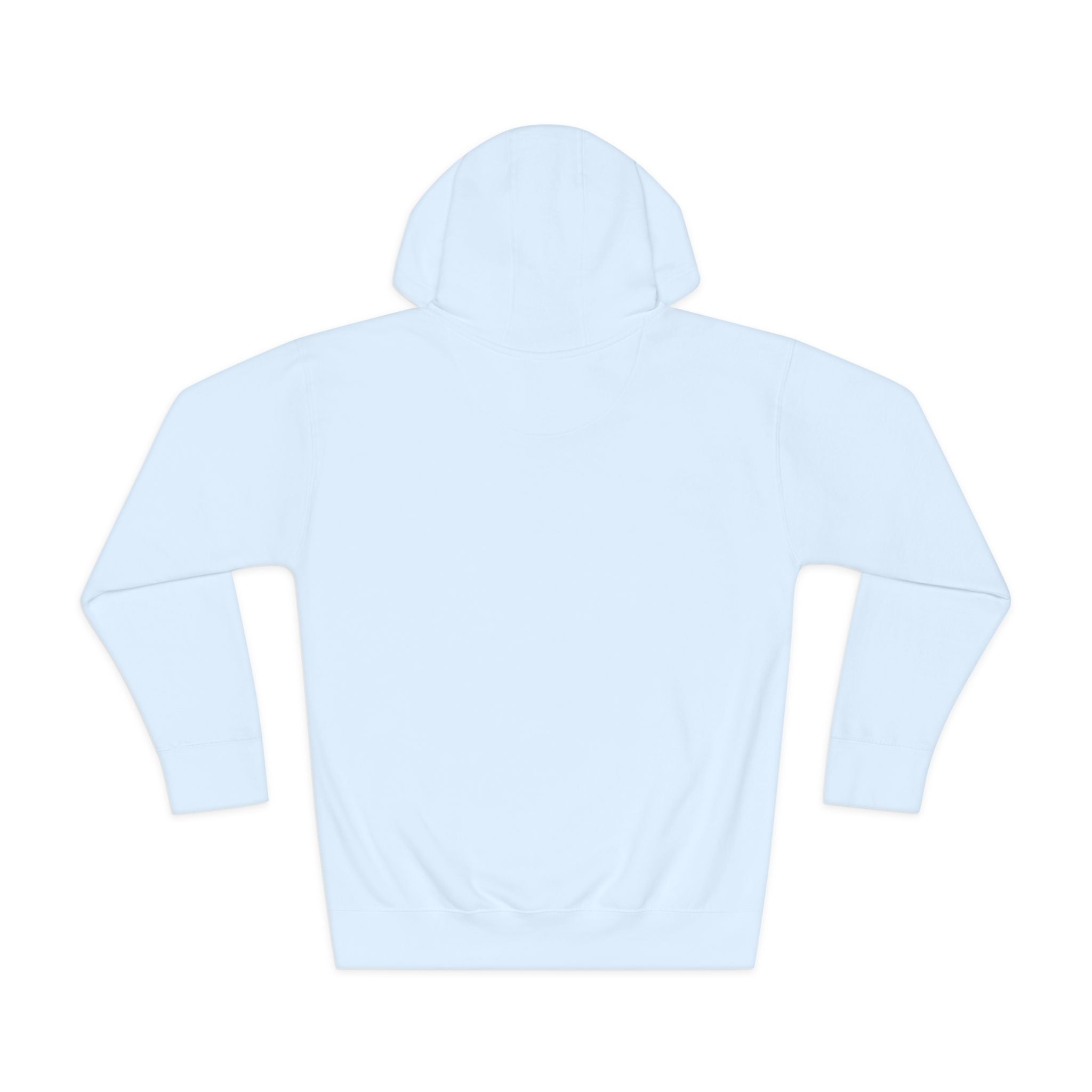 White Fleece Hoodie – Minimal Classic Pullover Hooded Sweatshirt