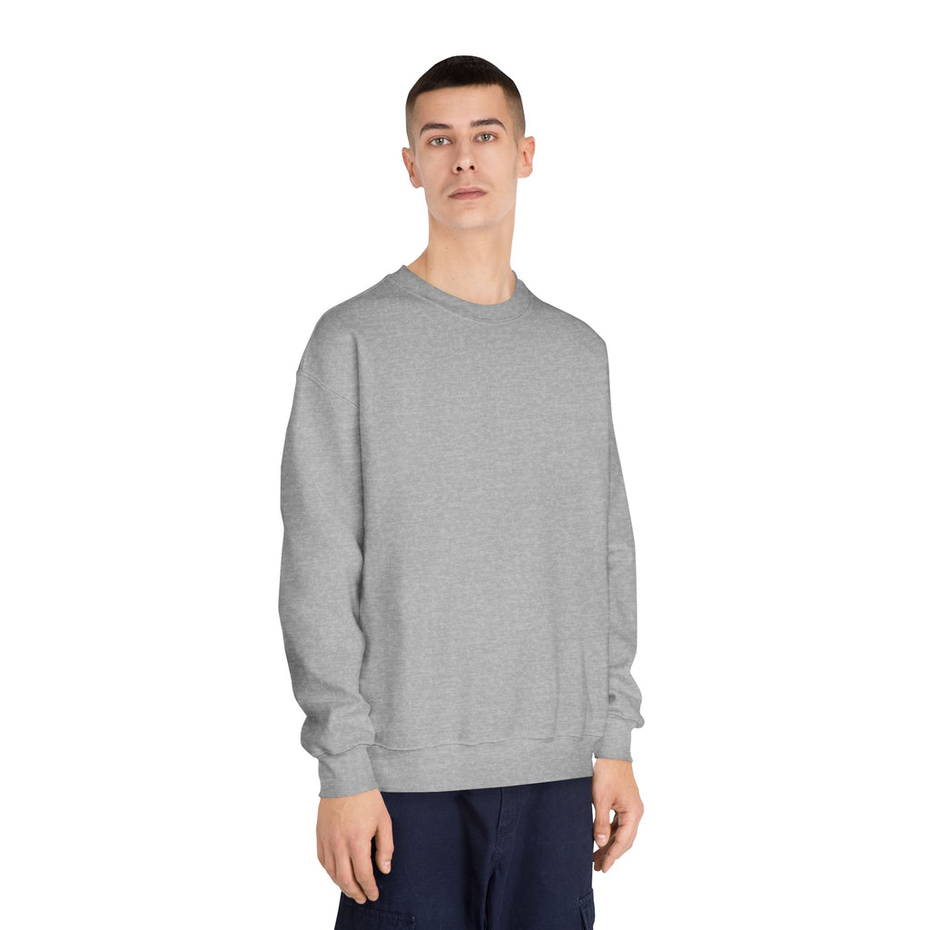 Classic White Crewneck Sweatshirt