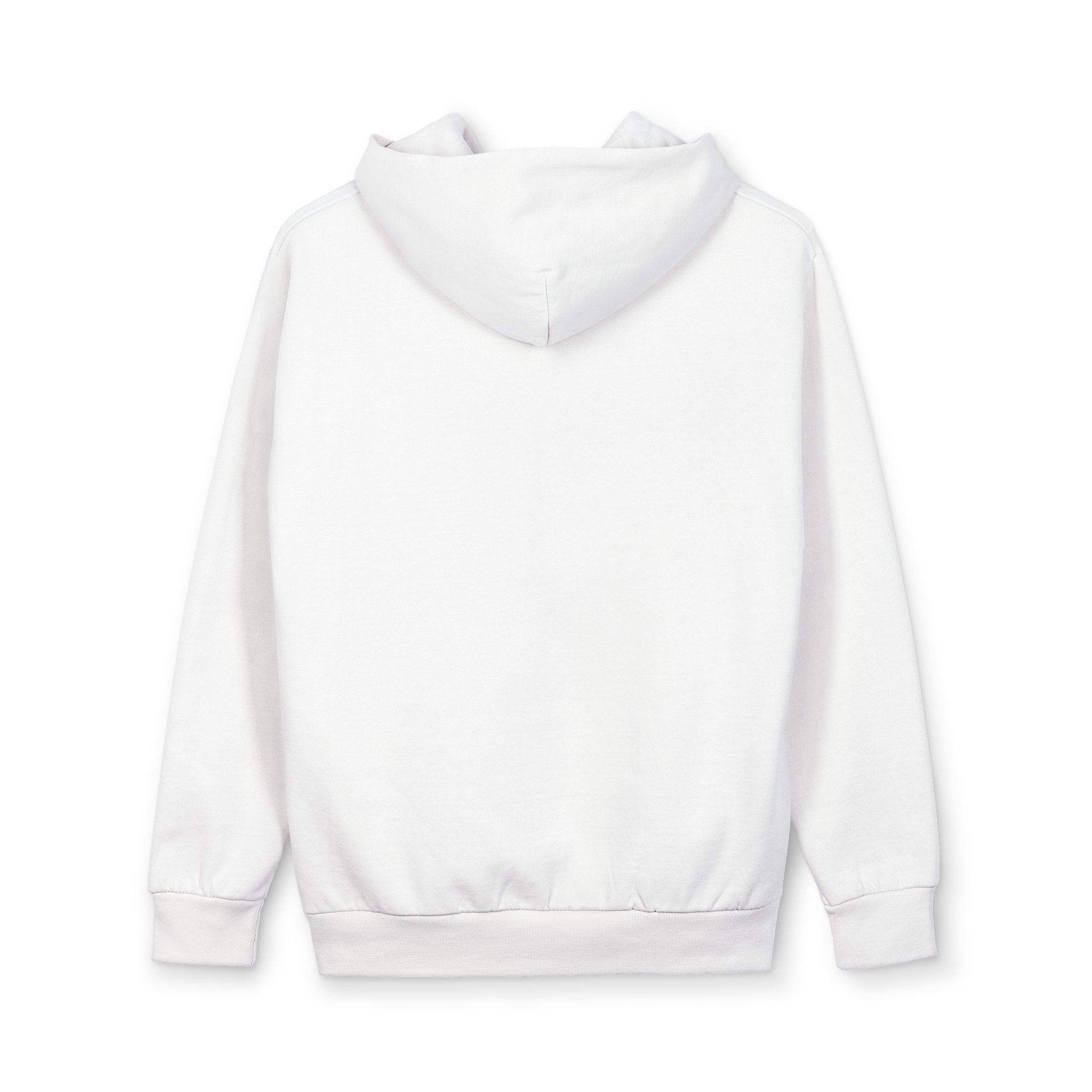 Classic White Pullover Hoodie — Minimal Urban Streetwear