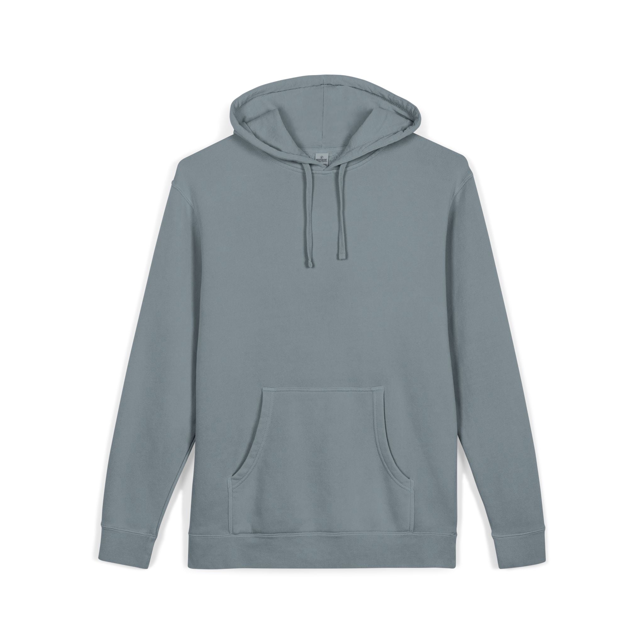 Pigment-Dyed Hoodie — Washed Blush Pullover Hooded Sweatshirt