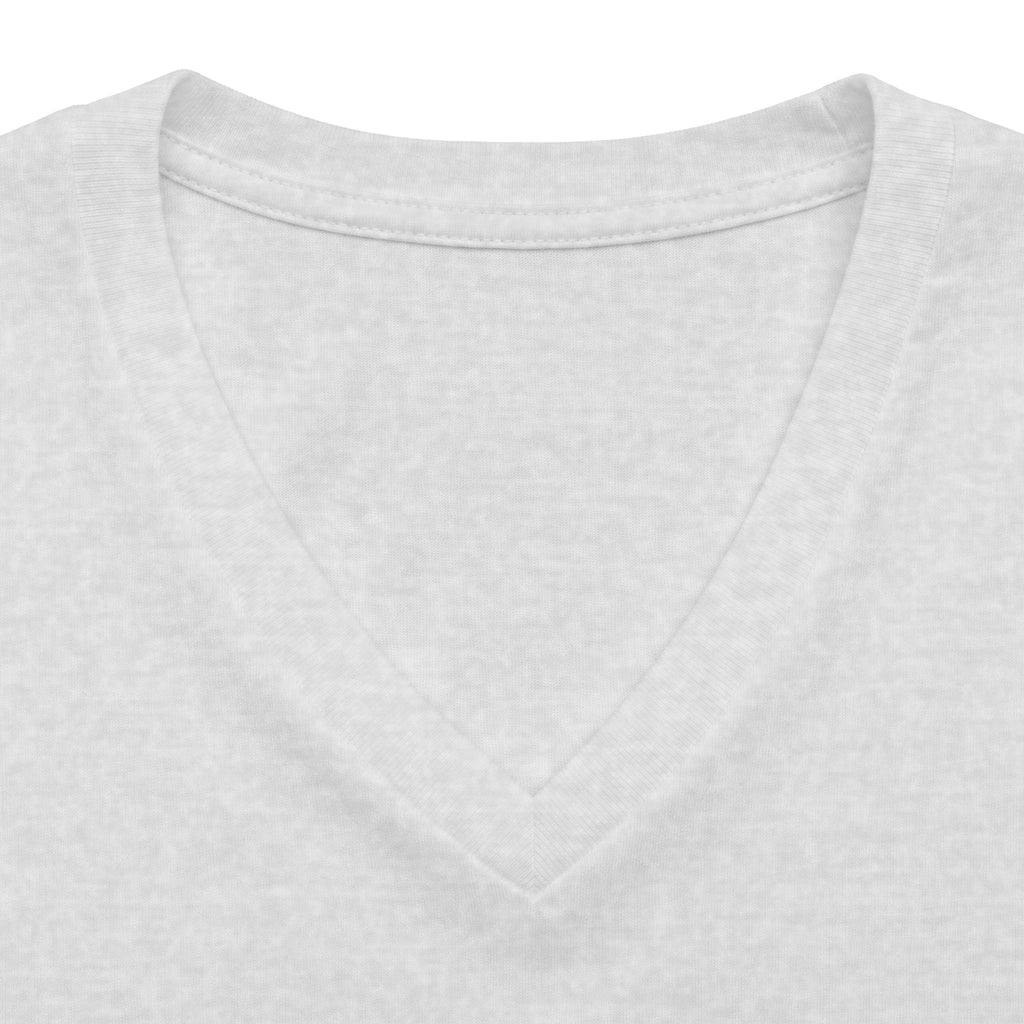 V-Neck Jersey Tee — Classic White Short Sleeve T-Shirt