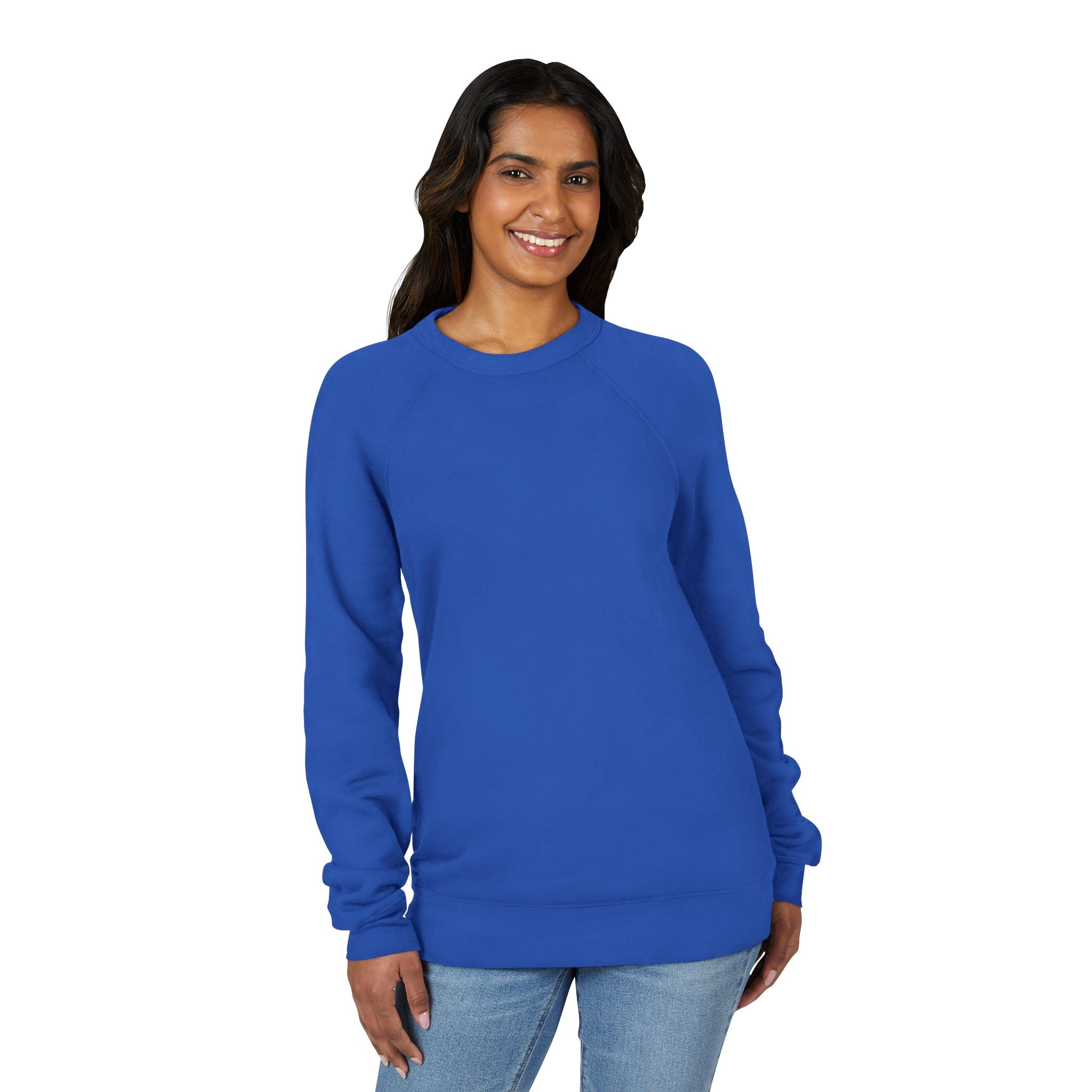 Classic Black Raglan Sweatshirt