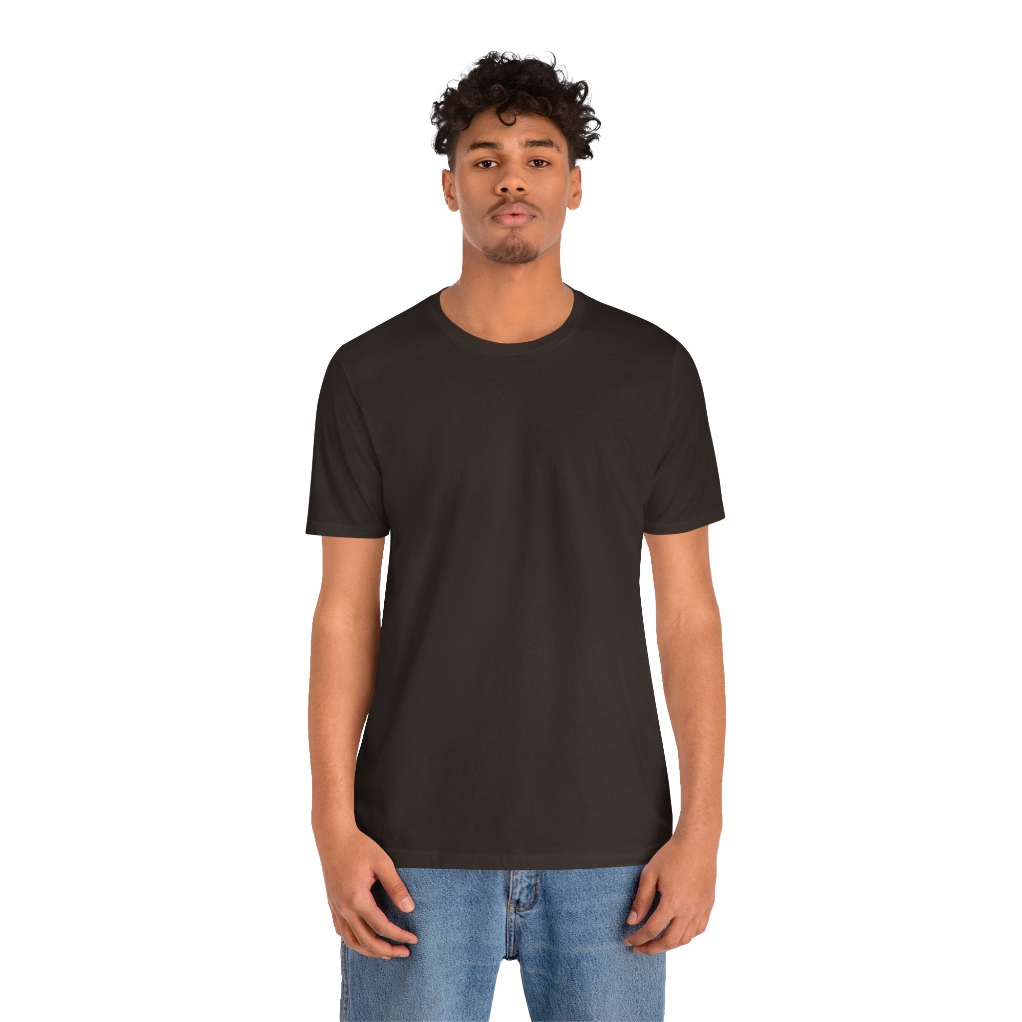 White Short Sleeve Tee — Minimal Classic Crewneck T-Shirt