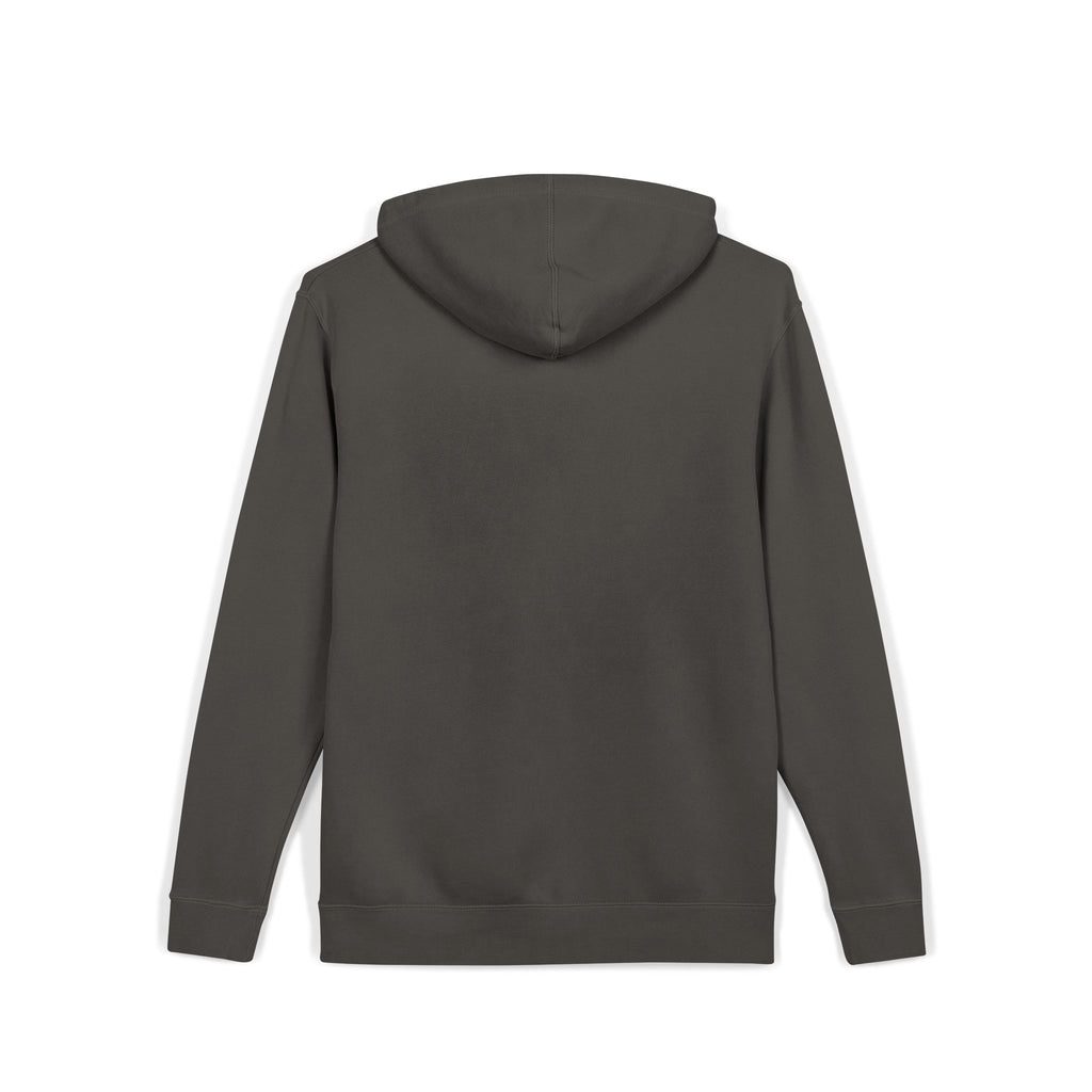 Pigment-Dyed Hoodie — Washed Blush Pullover Hooded Sweatshirt