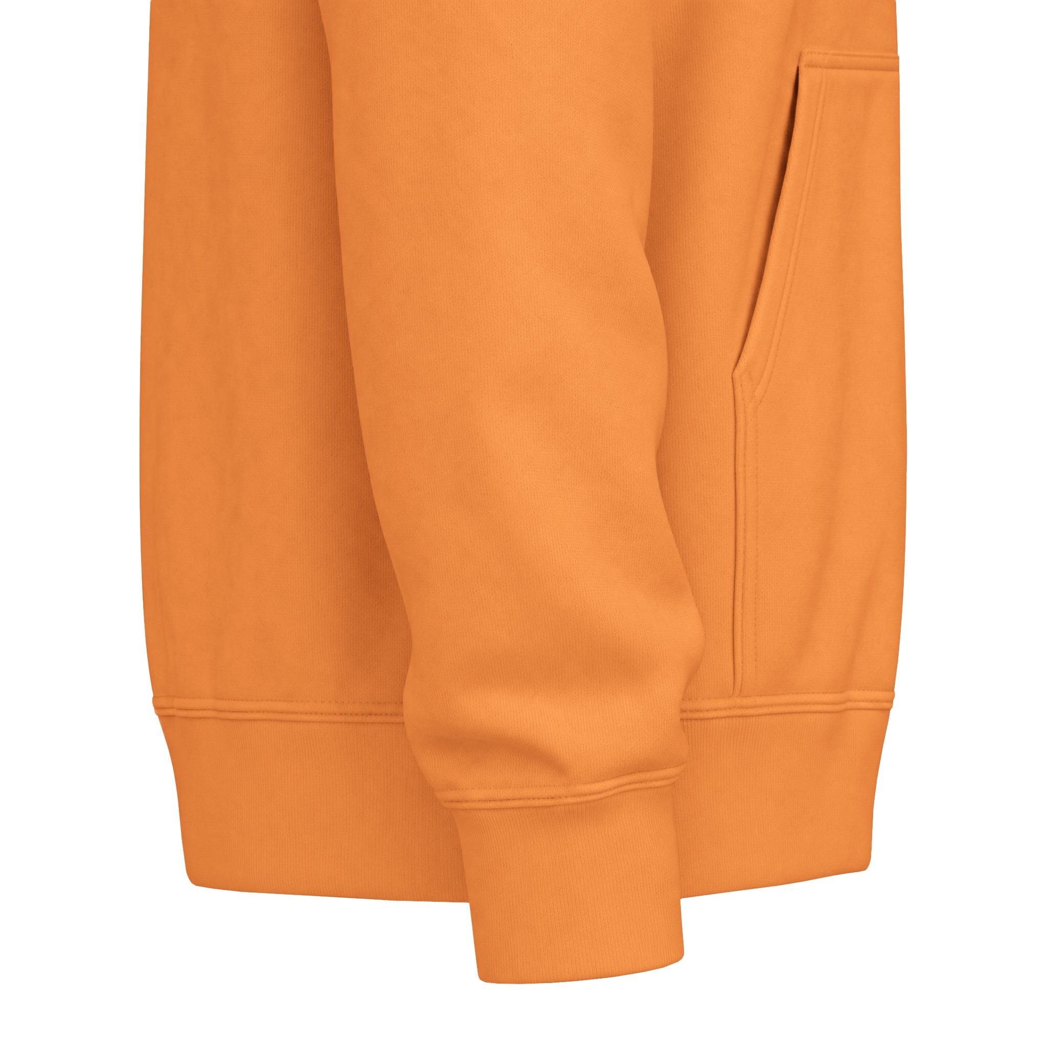 Classic White Fleece Hoodie – Soft Midweight Pullover