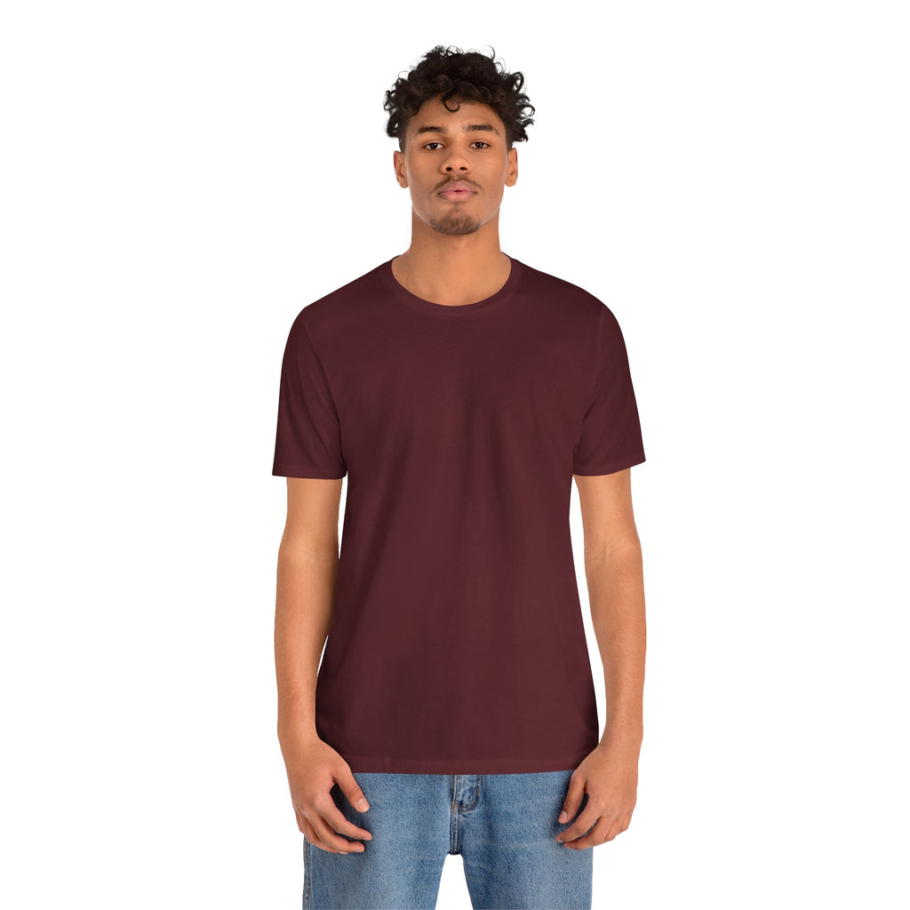 White Short Sleeve Tee — Minimal Classic Crewneck T-Shirt