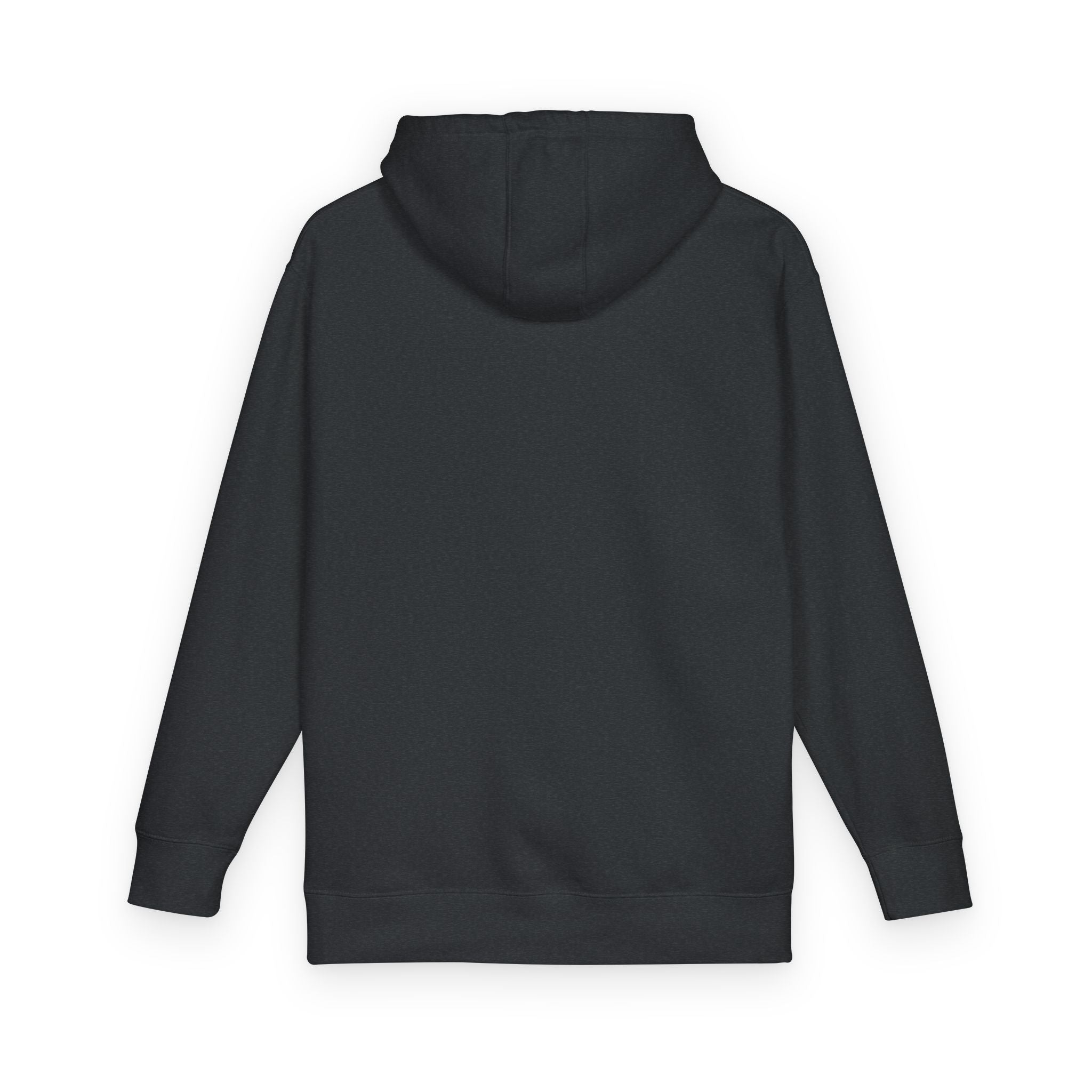 White Fleece Hoodie – Minimal Classic Pullover Hooded Sweatshirt