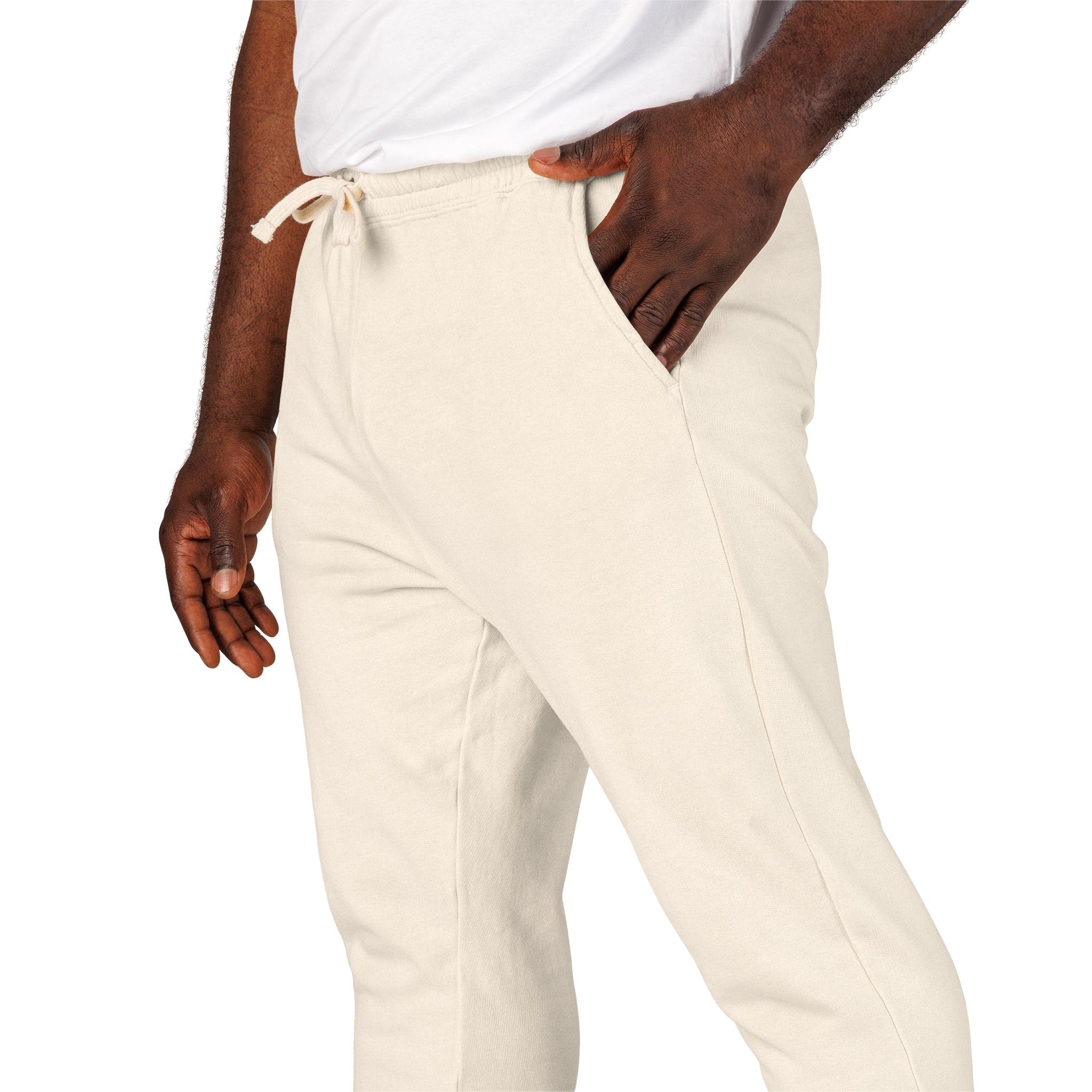 Unisex Garment-Dyed Fleece Sweatpants