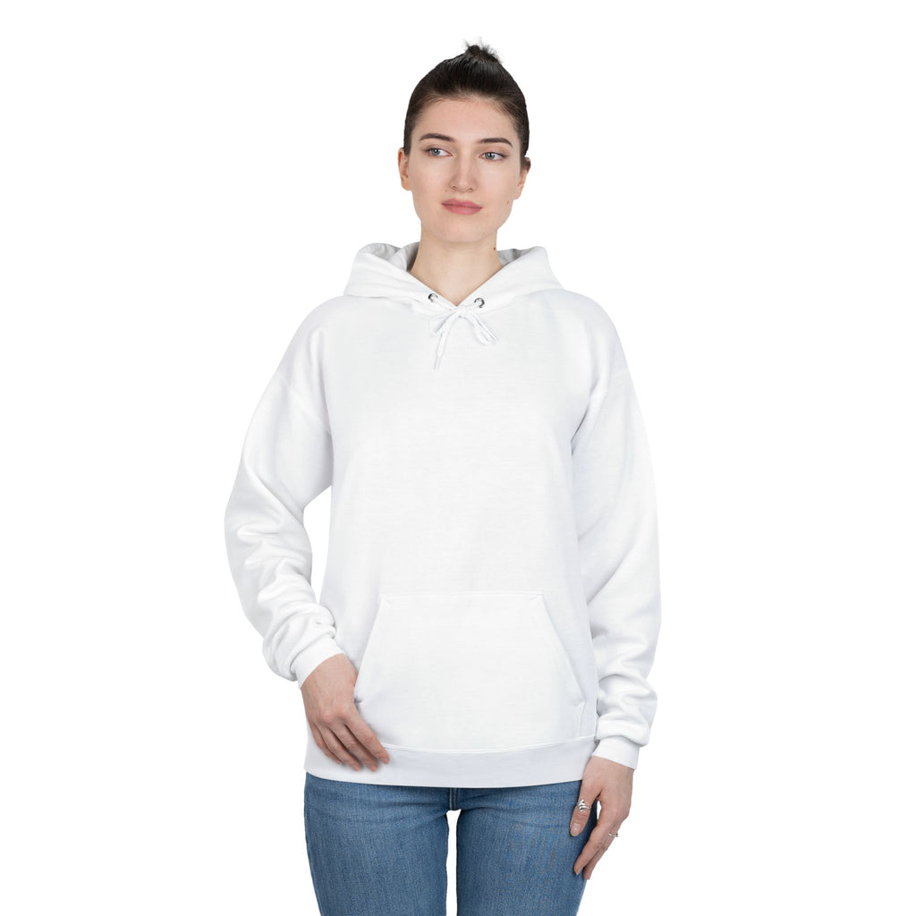 Eco-Friendly White Pullover Hoodie