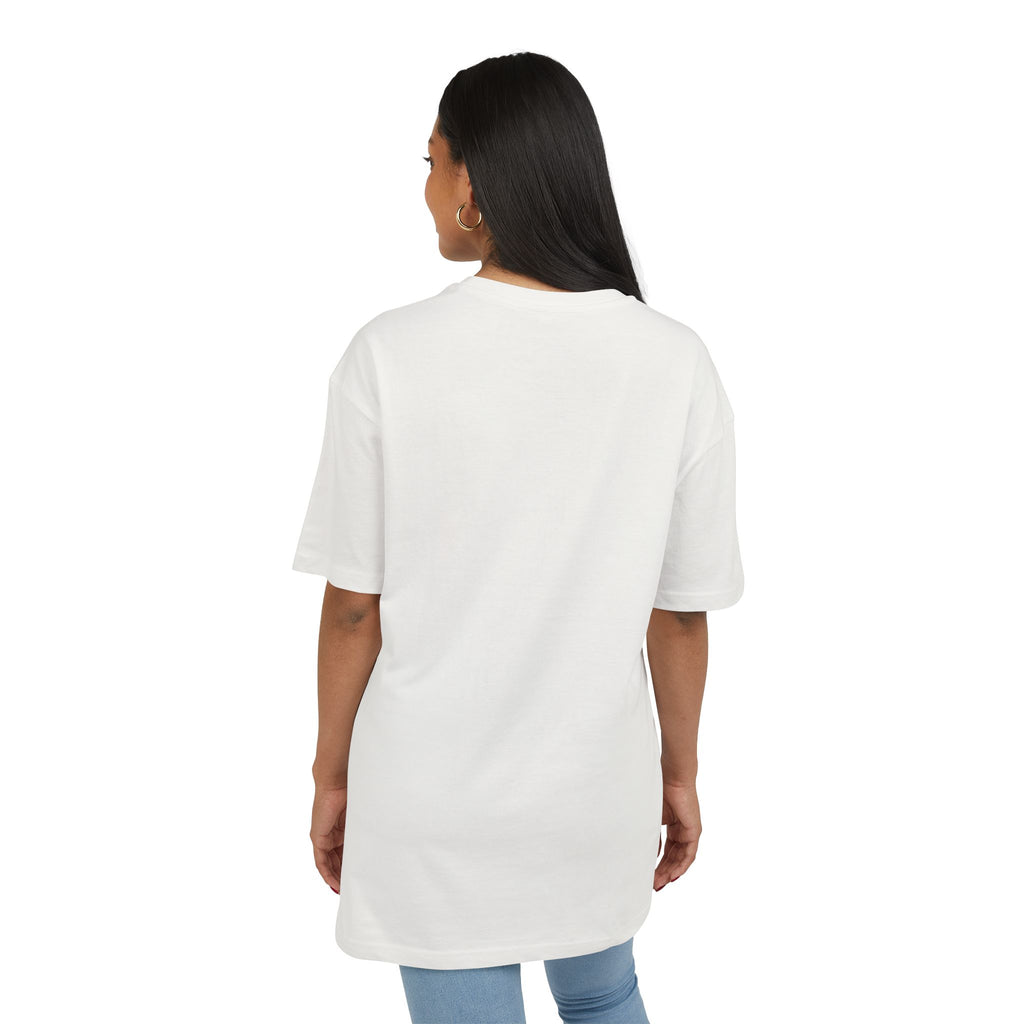 Oversized White Tee — Minimal Blank Heavy Cotton Oversize Shirt