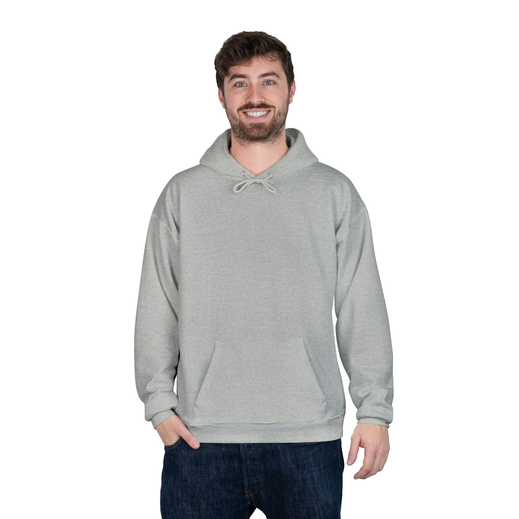 Eco-Friendly White Pullover Hoodie