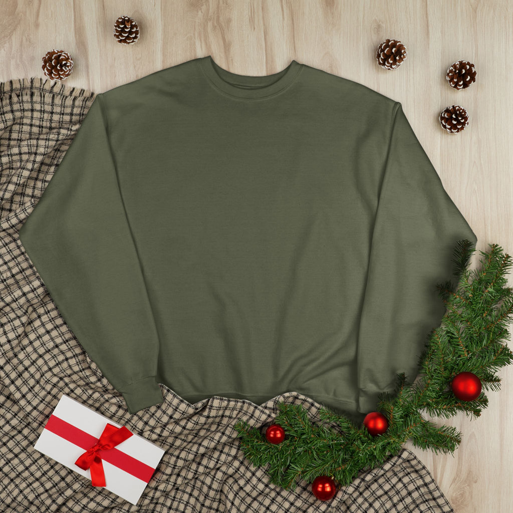 Classic White Crewneck Sweatshirt