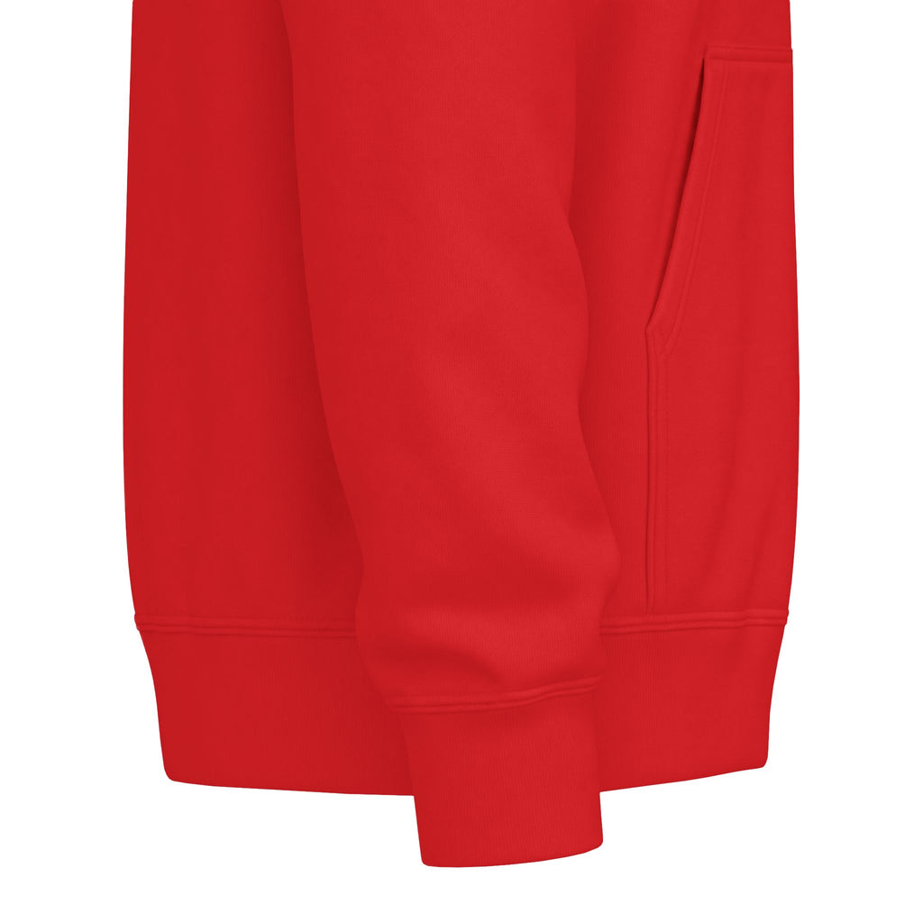 Classic White Zip Hoodie - Plain Full-Zip Hooded Sweatshirt