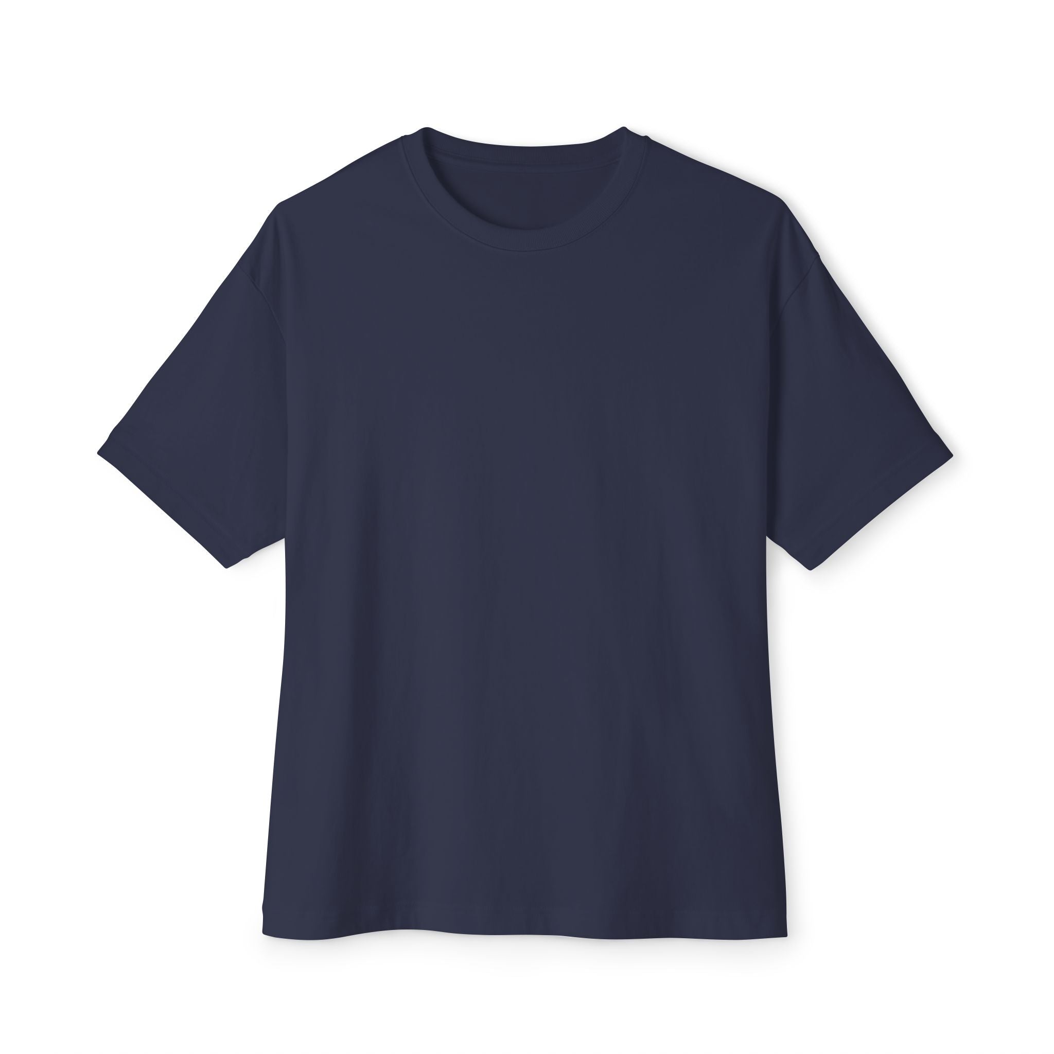 Oversized Boxy Tee — Minimal White Crewneck T-Shirt