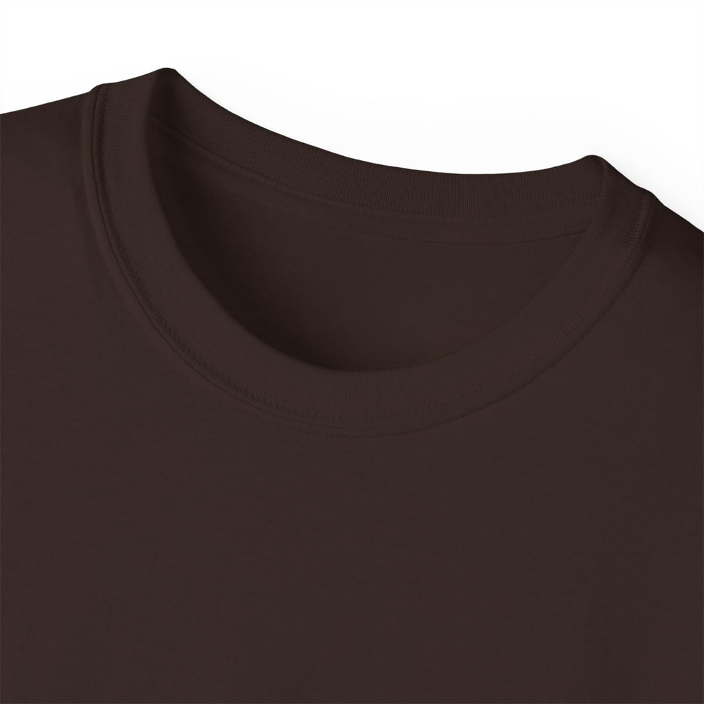 Classic White Cotton Tee - Plain Crewneck Shirt