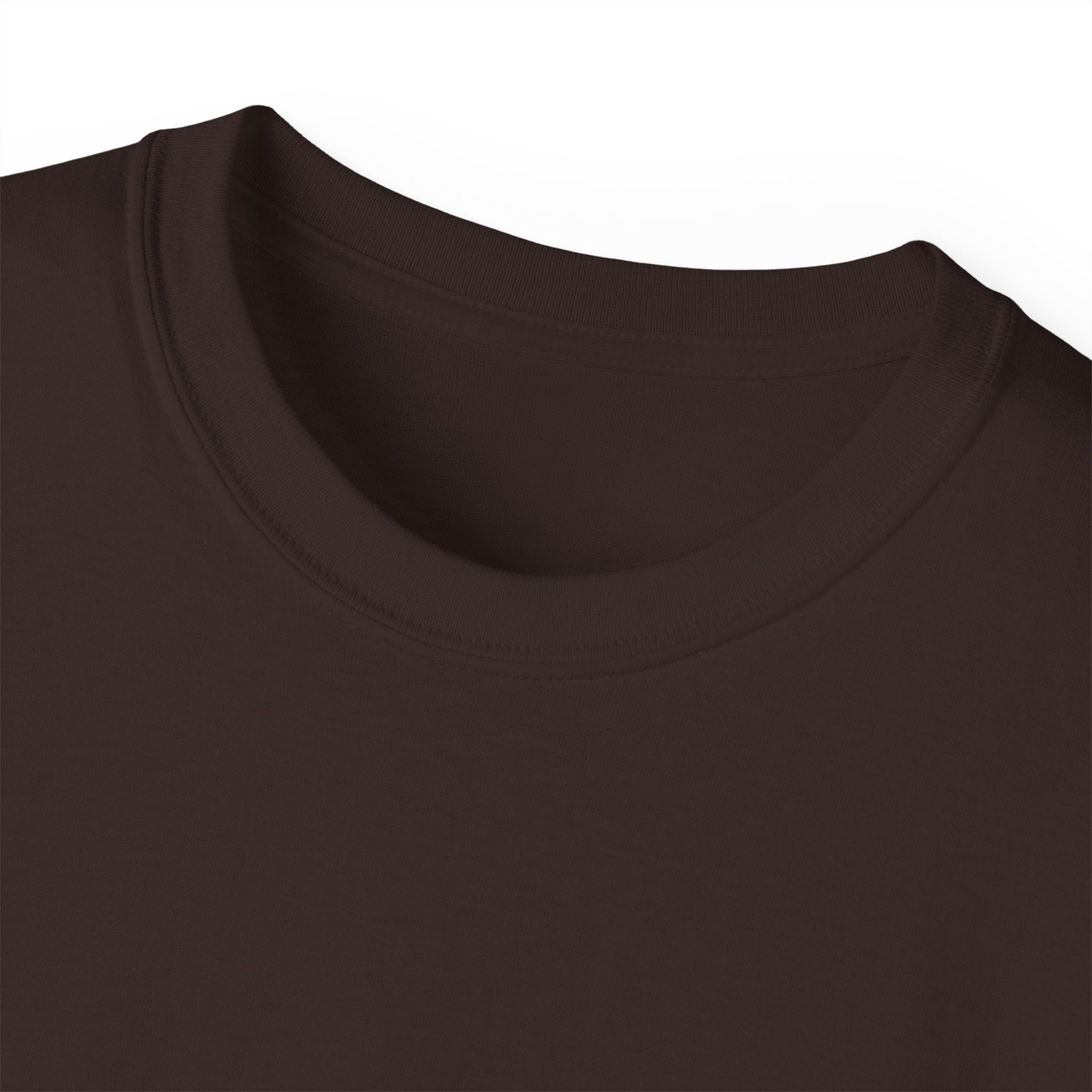 Classic White Cotton Tee - Plain Crewneck Shirt