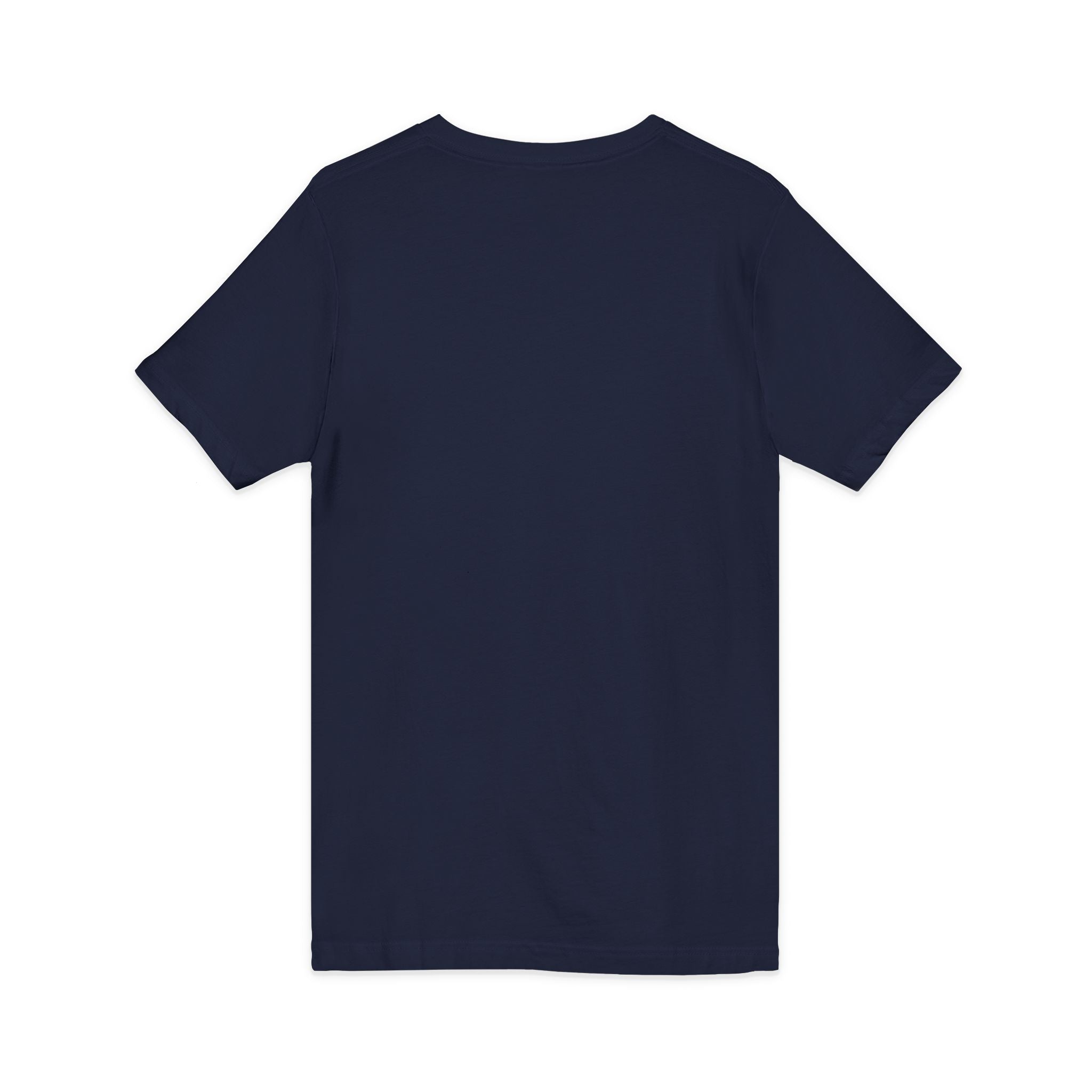 V-Neck Jersey Tee — Classic White Short Sleeve T-Shirt