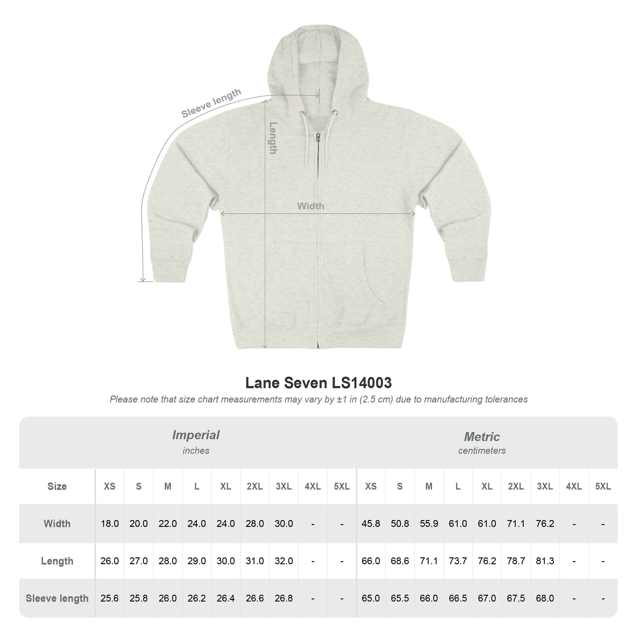 Classic White Zip Hoodie - Plain Full-Zip Hooded Sweatshirt