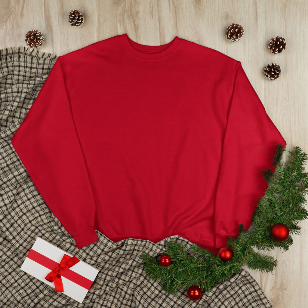 Classic White Crewneck Sweatshirt