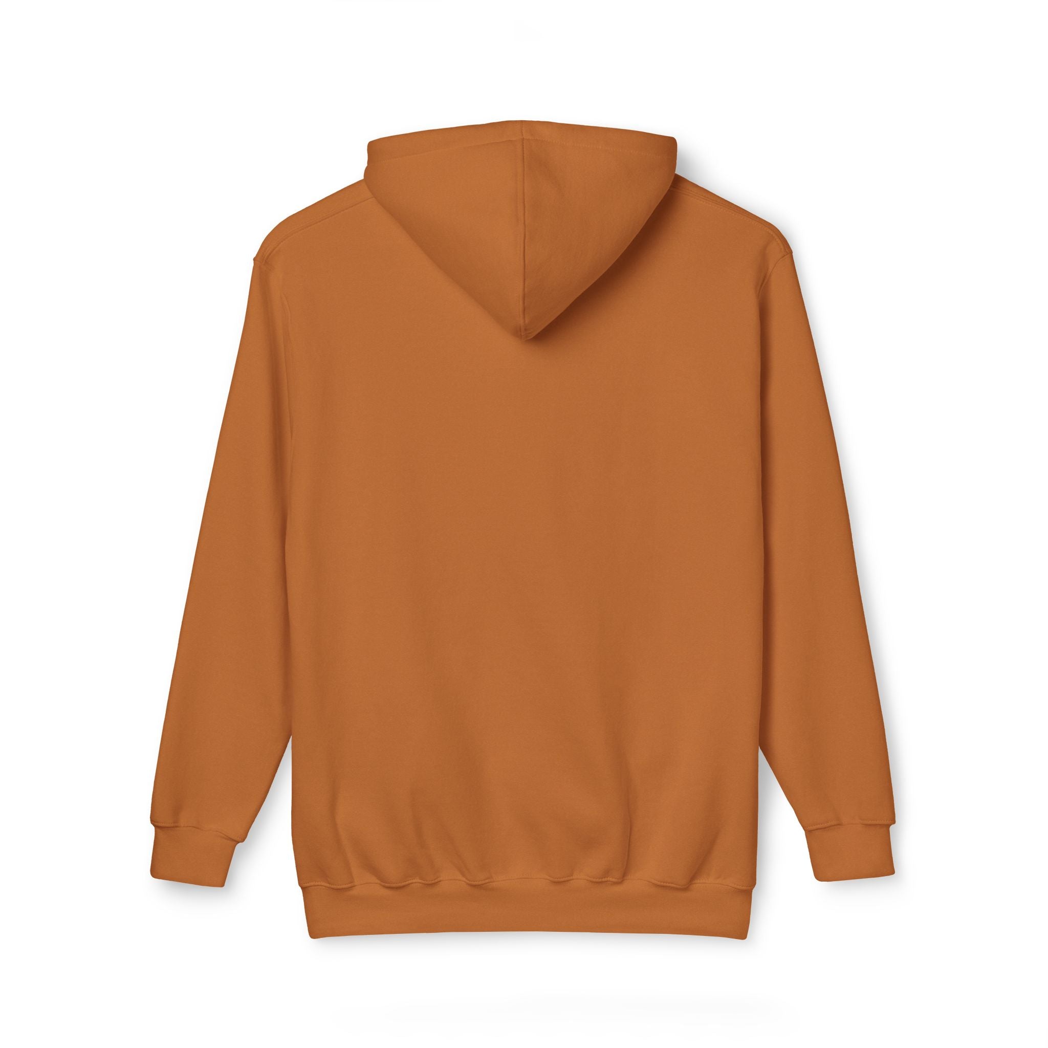 Classic White Hoodie — Made in USA Unisex Hooded Sweatshirt