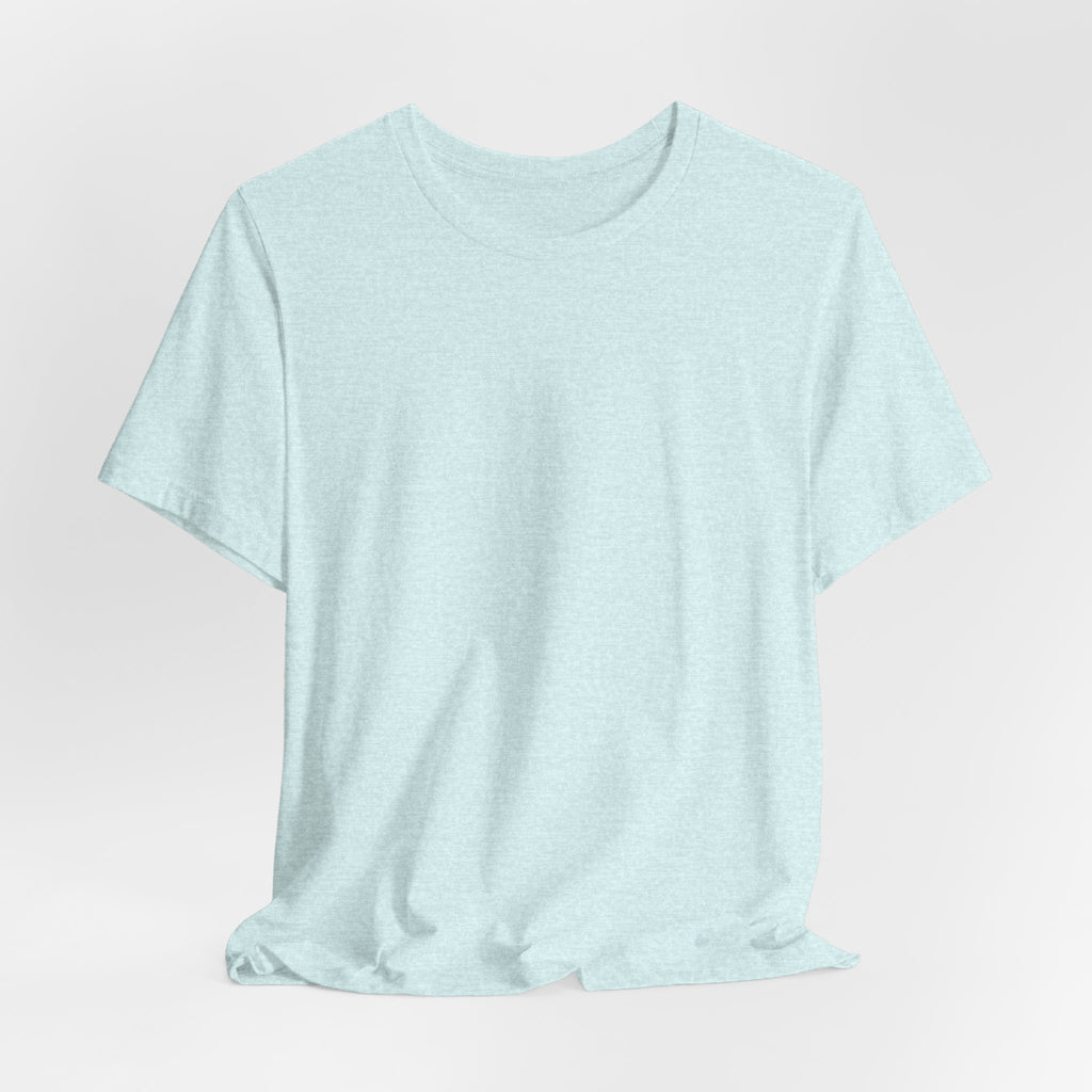 White Short Sleeve Tee — Minimal Classic Crewneck T-Shirt