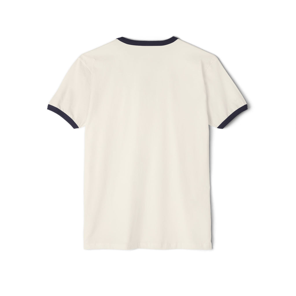 Classic Ringer T-Shirt — Retro Contrast Collar & Sleeve Tee