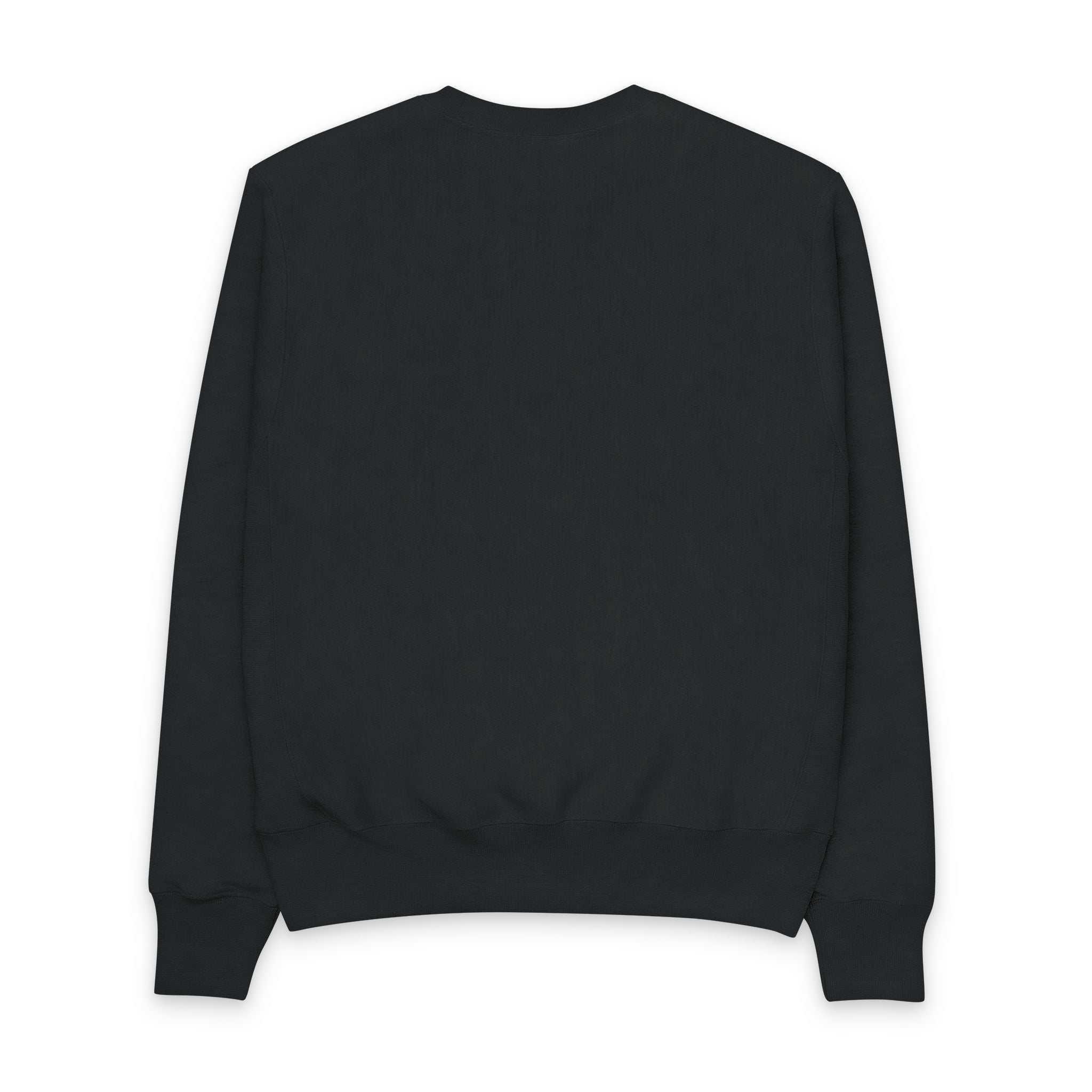 Crewneck Sweatshirt - Classic Black Champion-Style Men's Crew