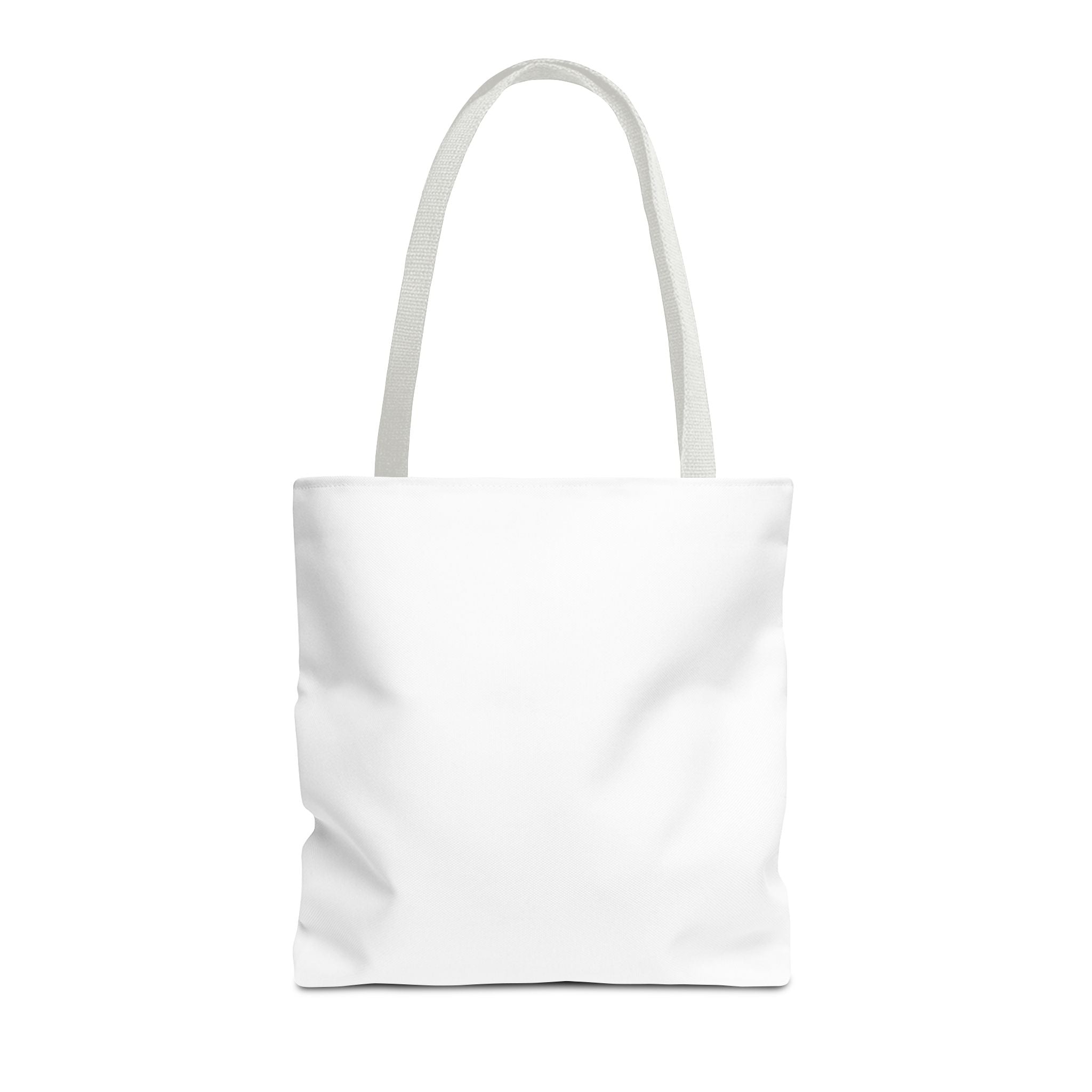 Custom All-Over Print Tote Bag — Blank White Canvas Shoulder Tote
