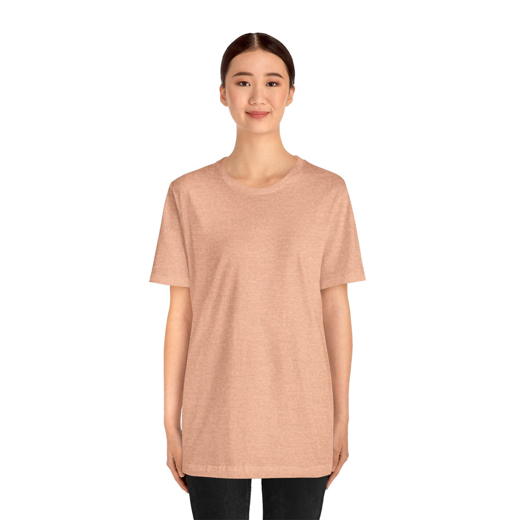 White Short Sleeve Tee — Minimal Classic Crewneck T-Shirt