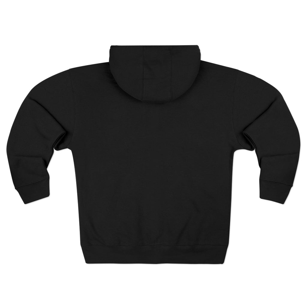 Classic White Zip Hoodie - Plain Full-Zip Hooded Sweatshirt