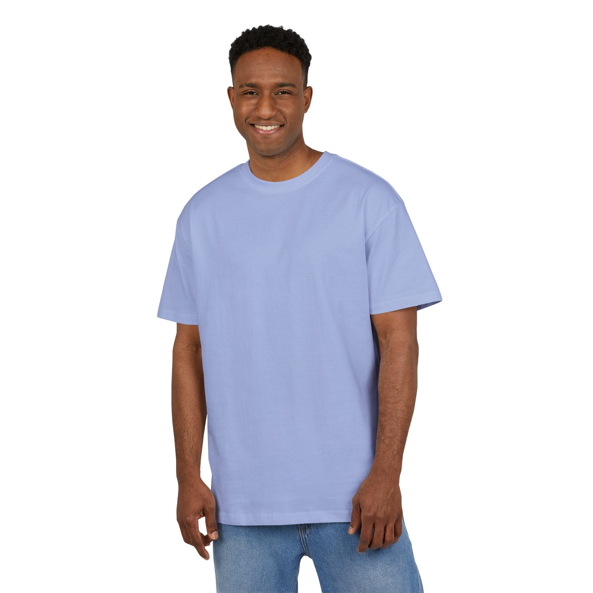 Oversized White Tee — Minimal Blank Heavy Cotton Oversize Shirt